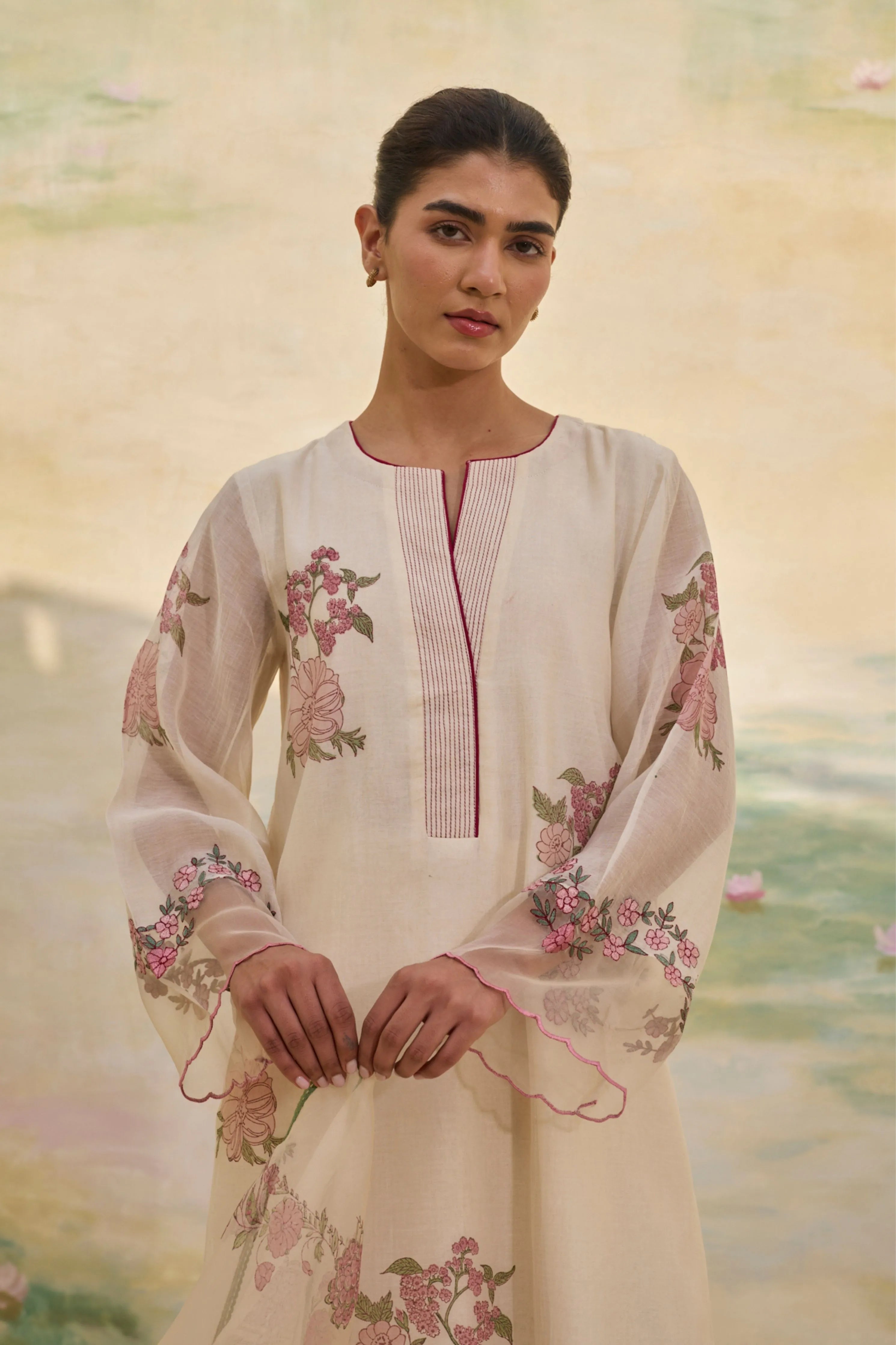 Charm Ivory Kurta Set