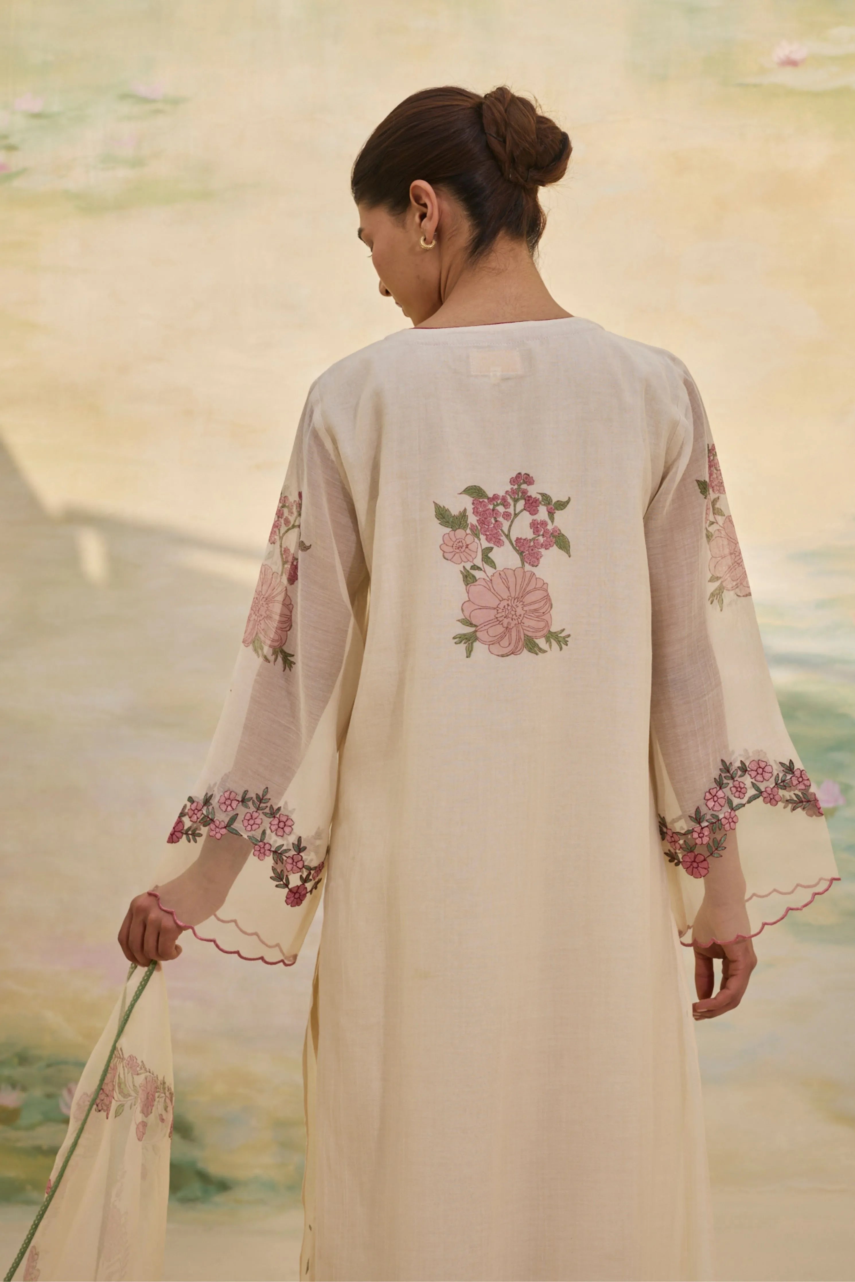 Charm Ivory Kurta Set