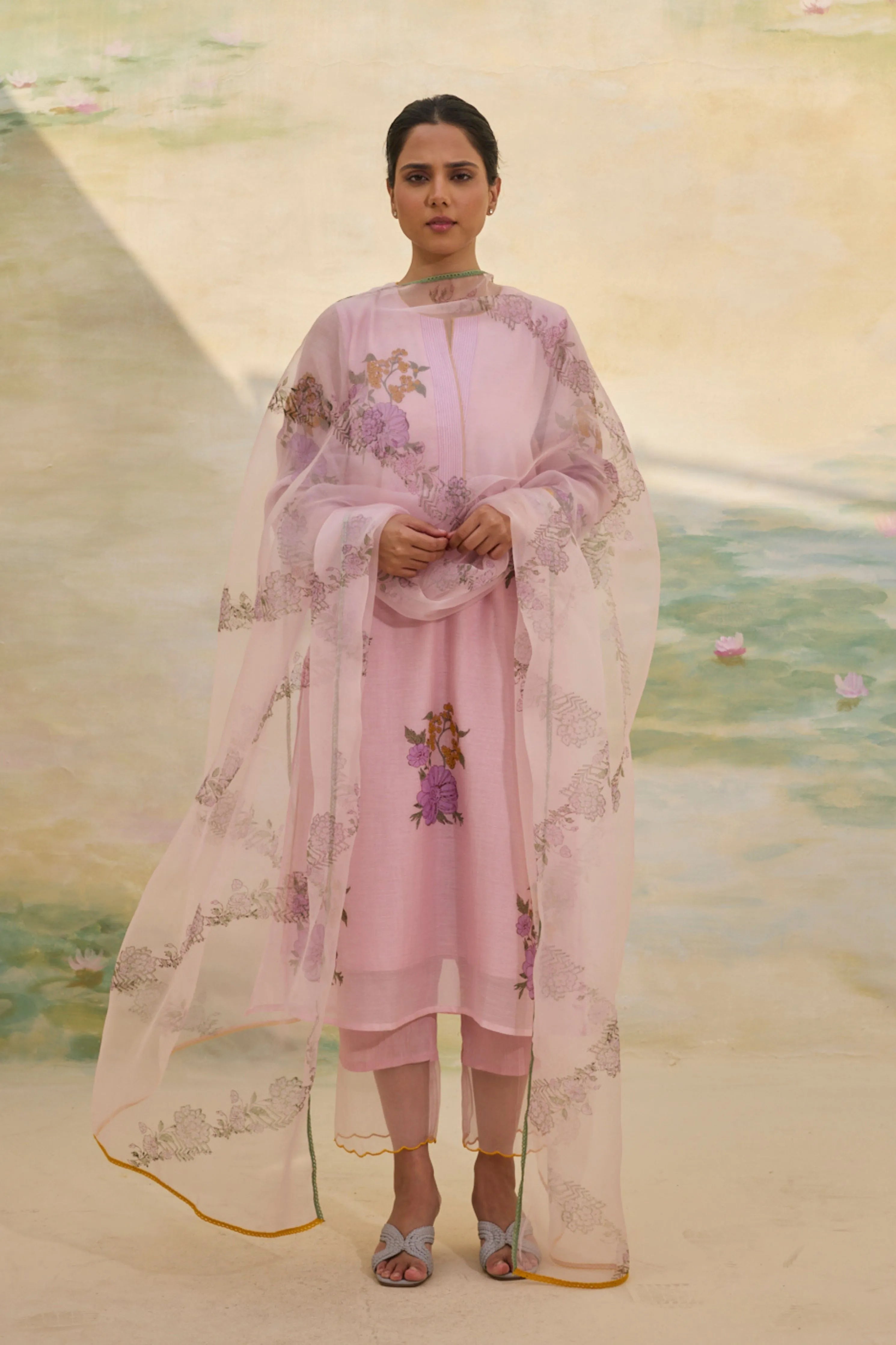 Charm Violet Kurta Set