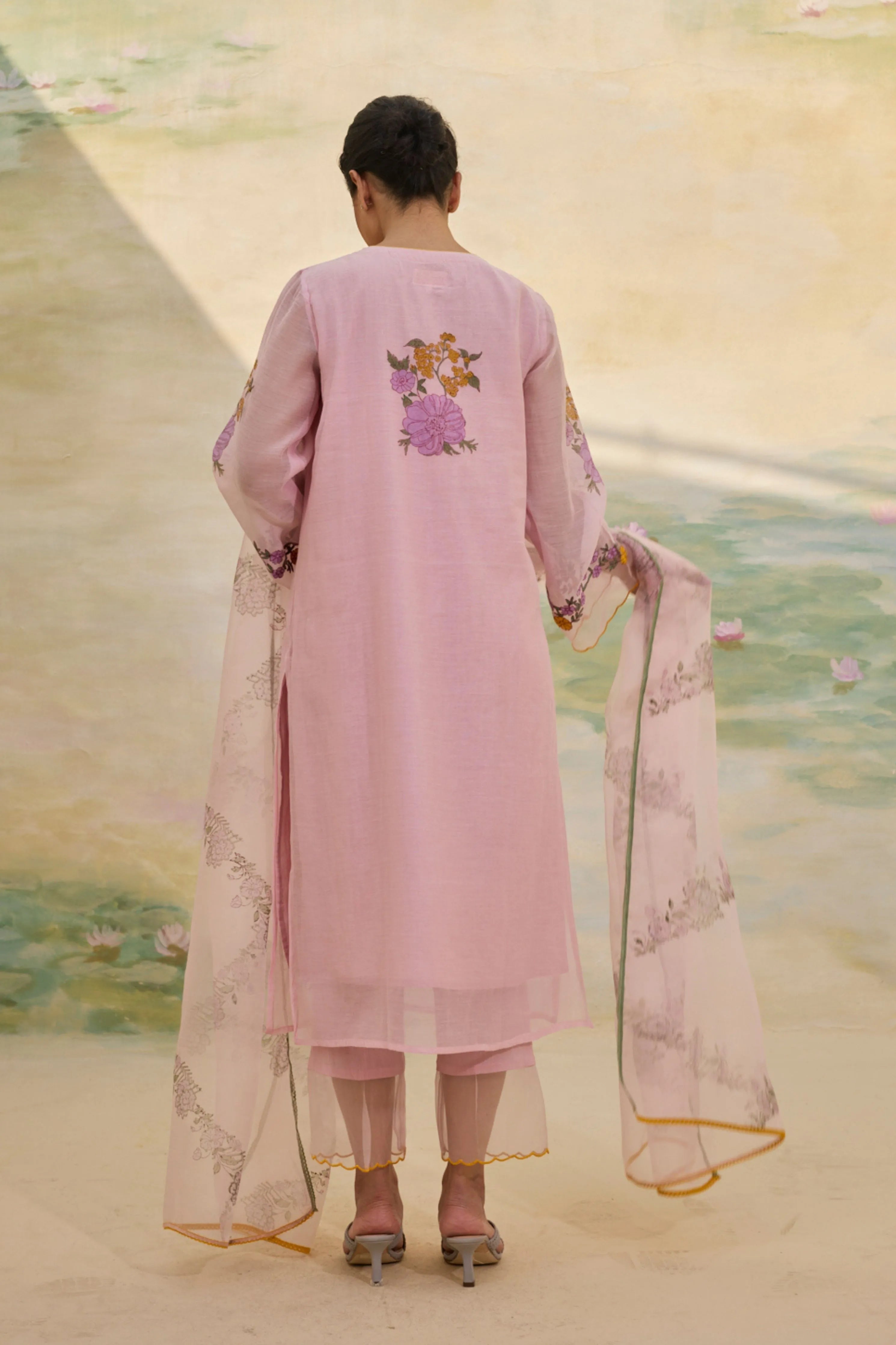 Charm Violet Kurta Set