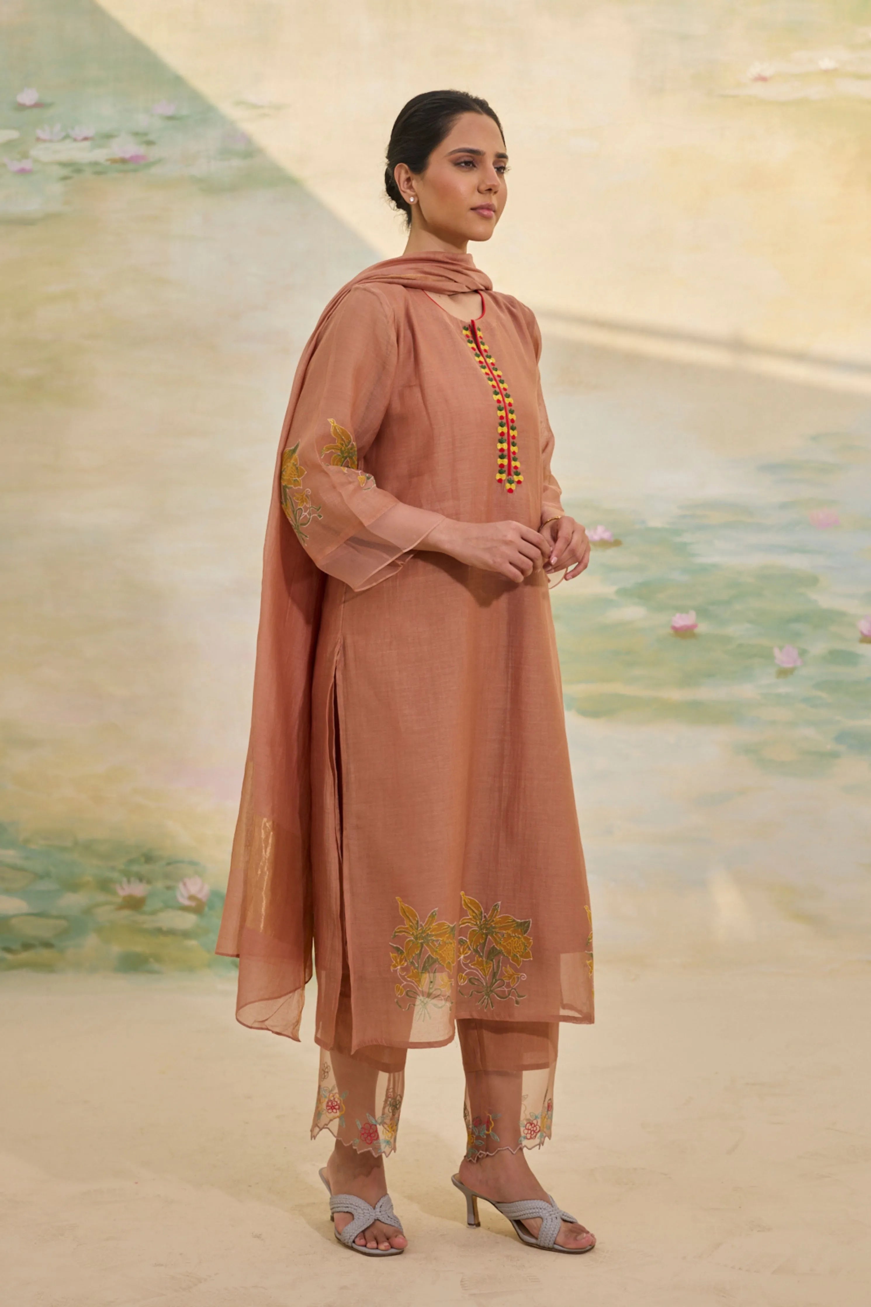 Fawn Kurta Set