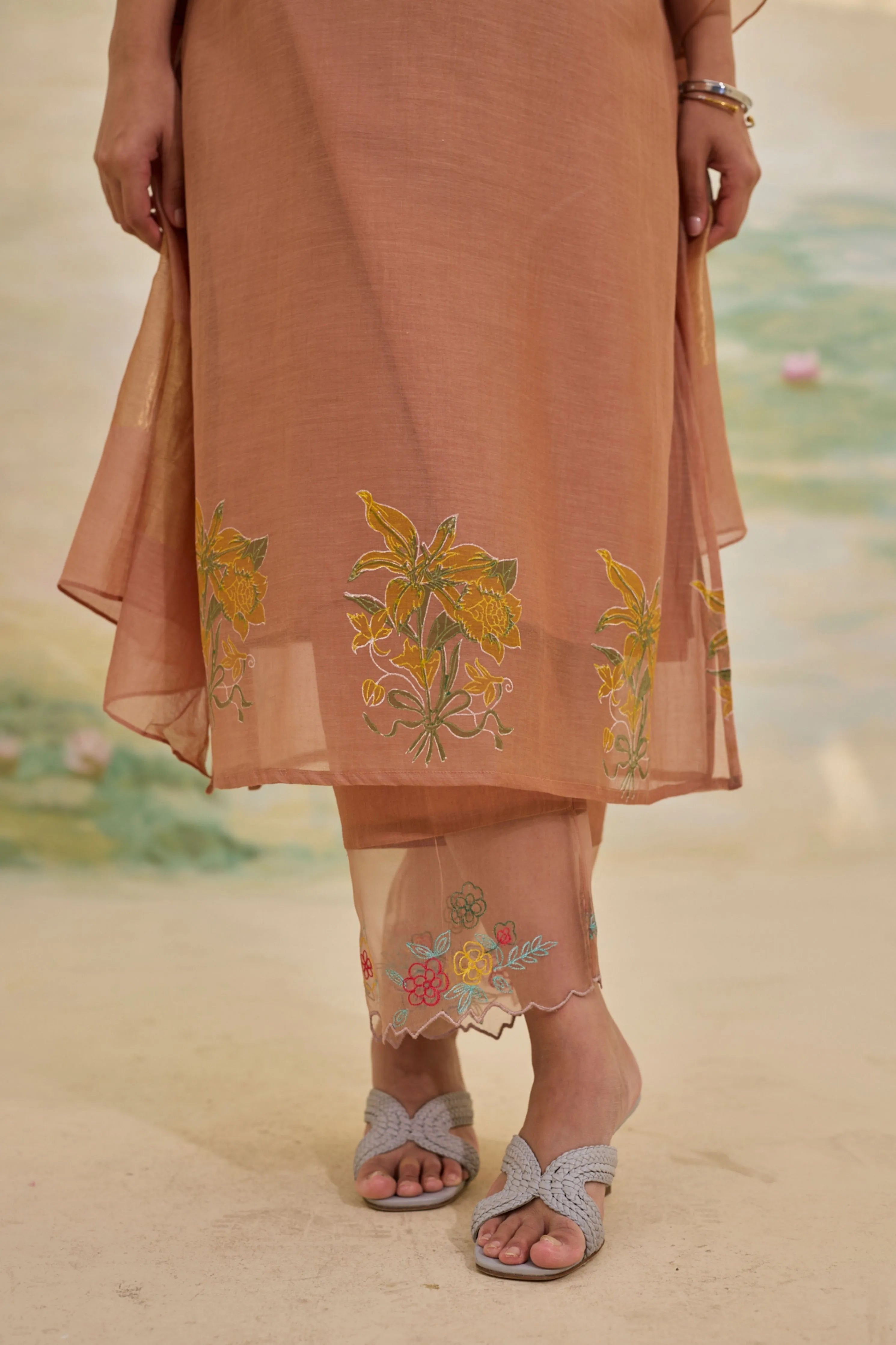Fawn Kurta Set