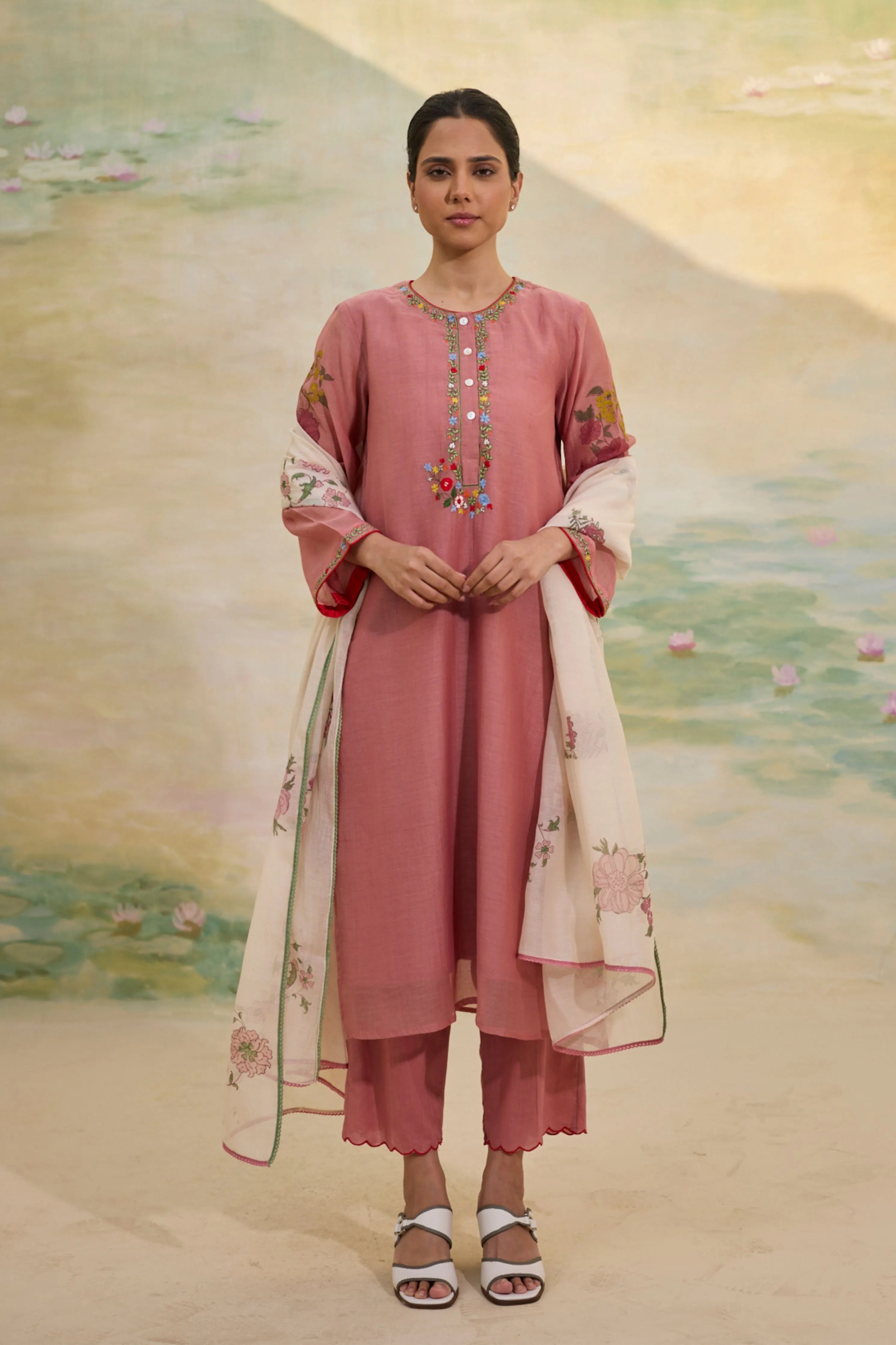 Dusky Rose Kurta Set