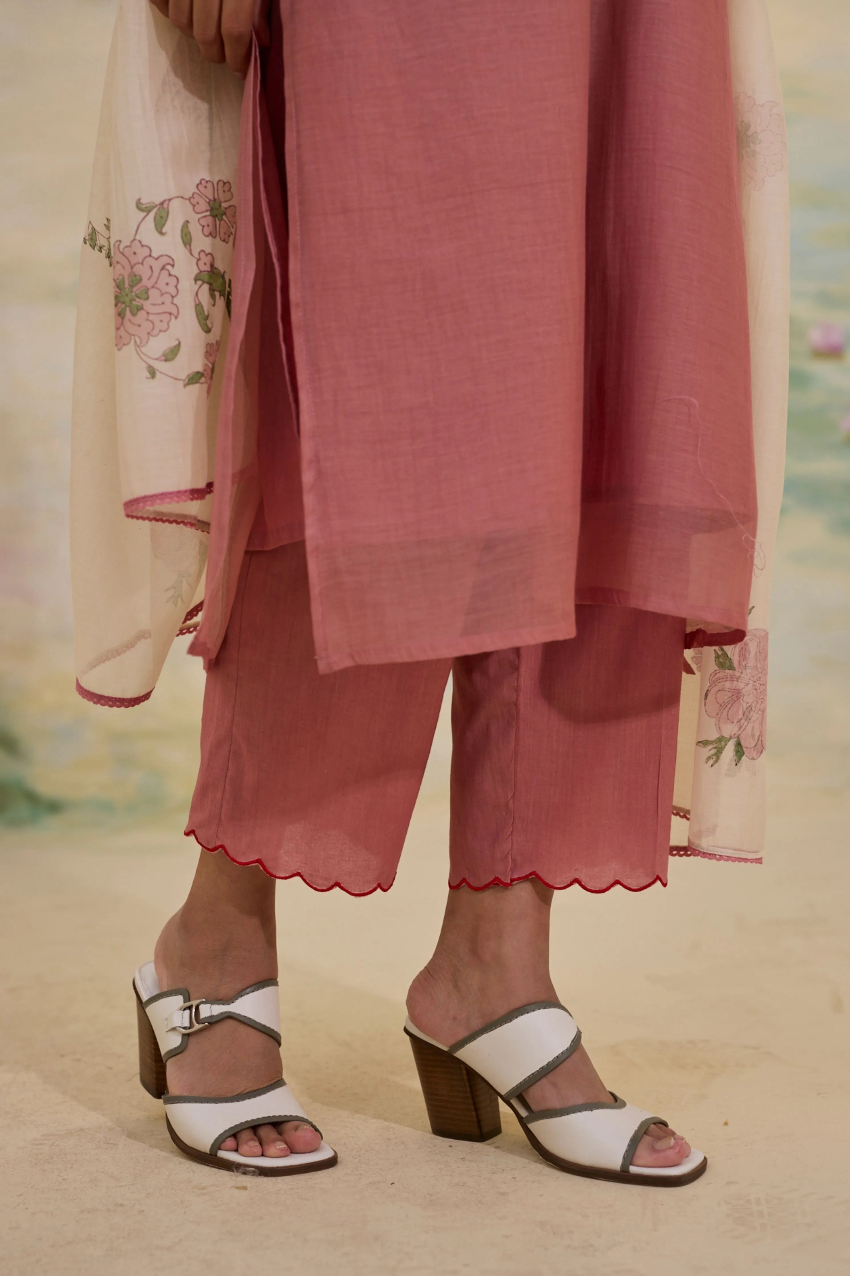 Dusky Rose Kurta Set