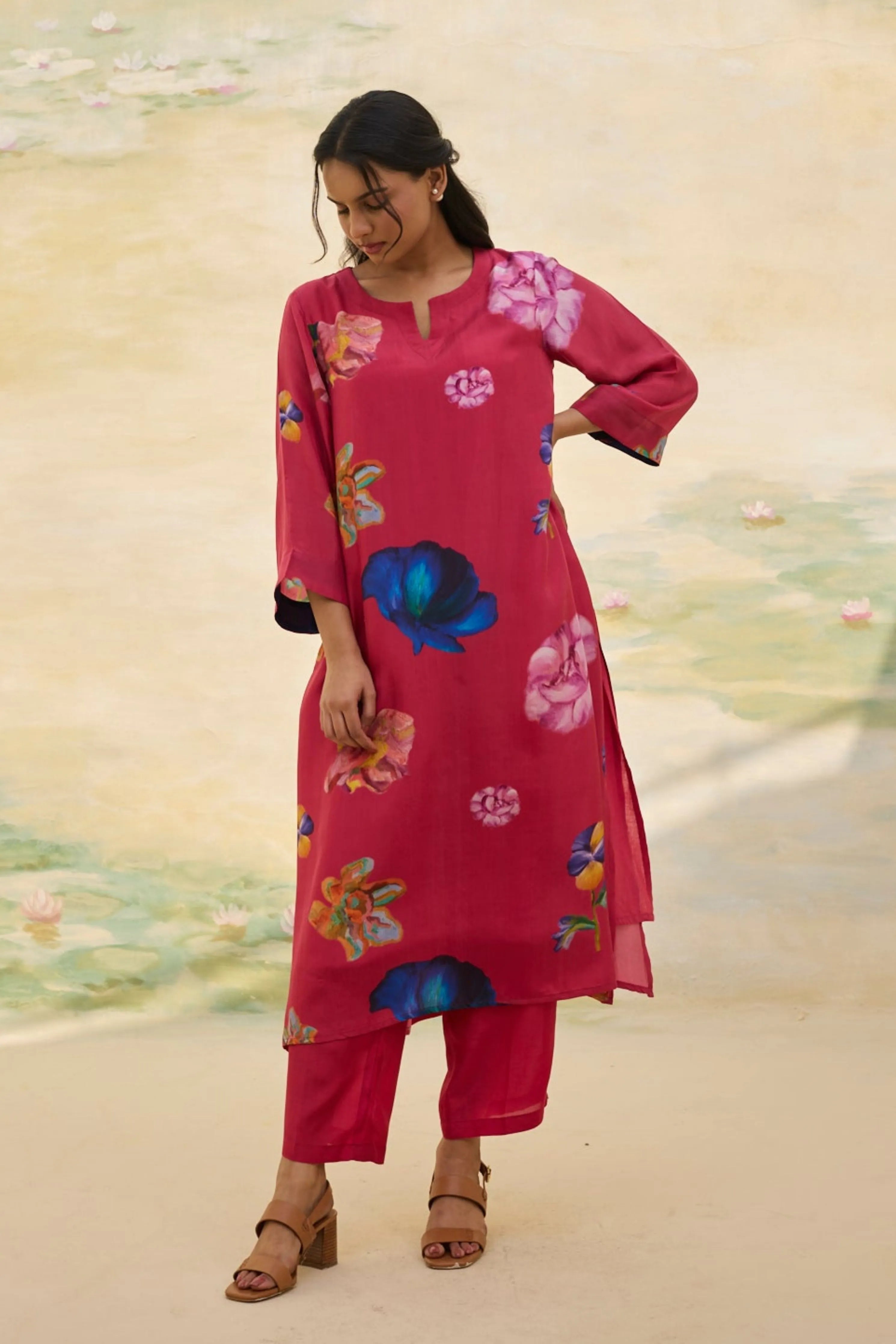 Nia Silk Co-Ord Set