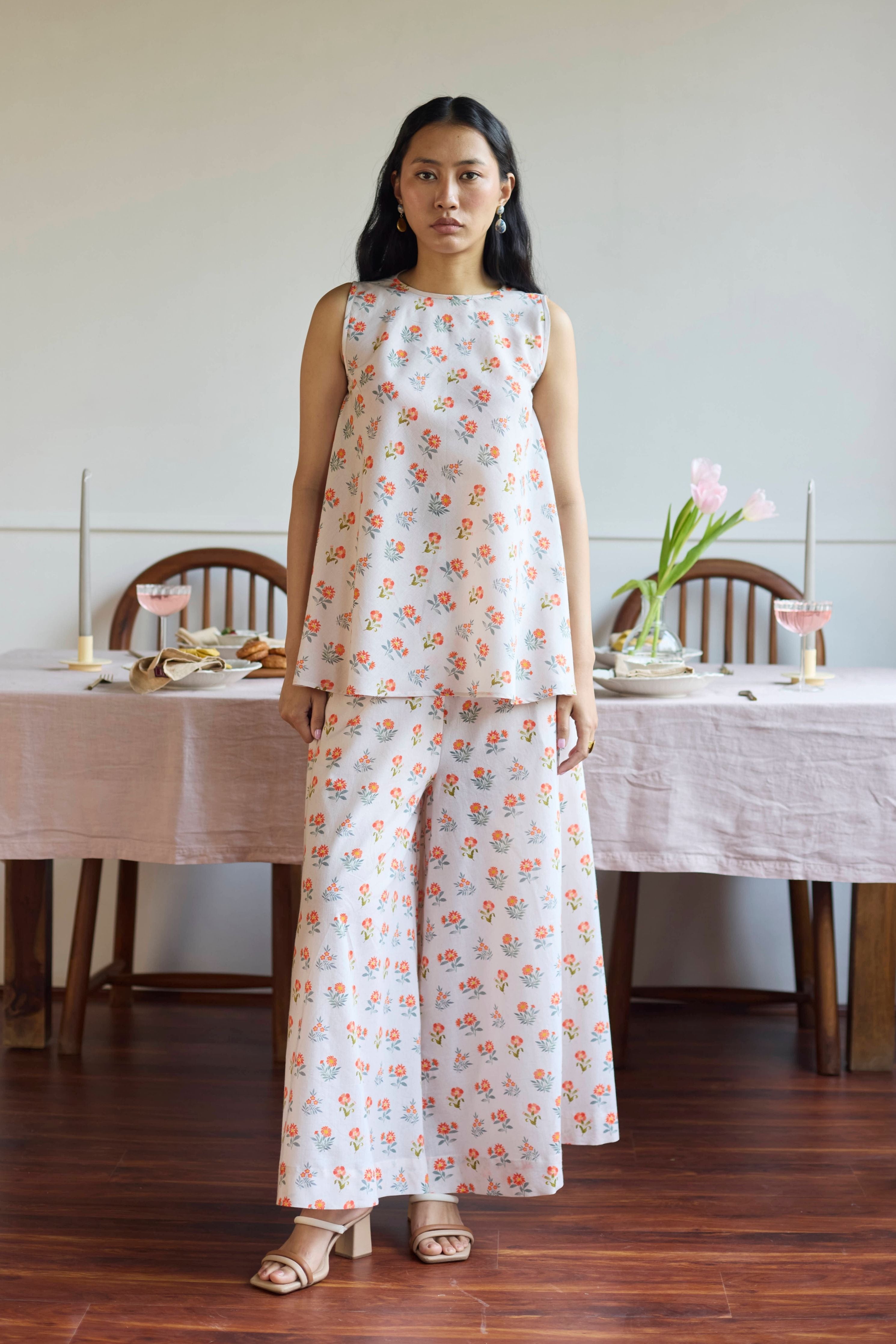 Taupe Cotton Co-Ord Set