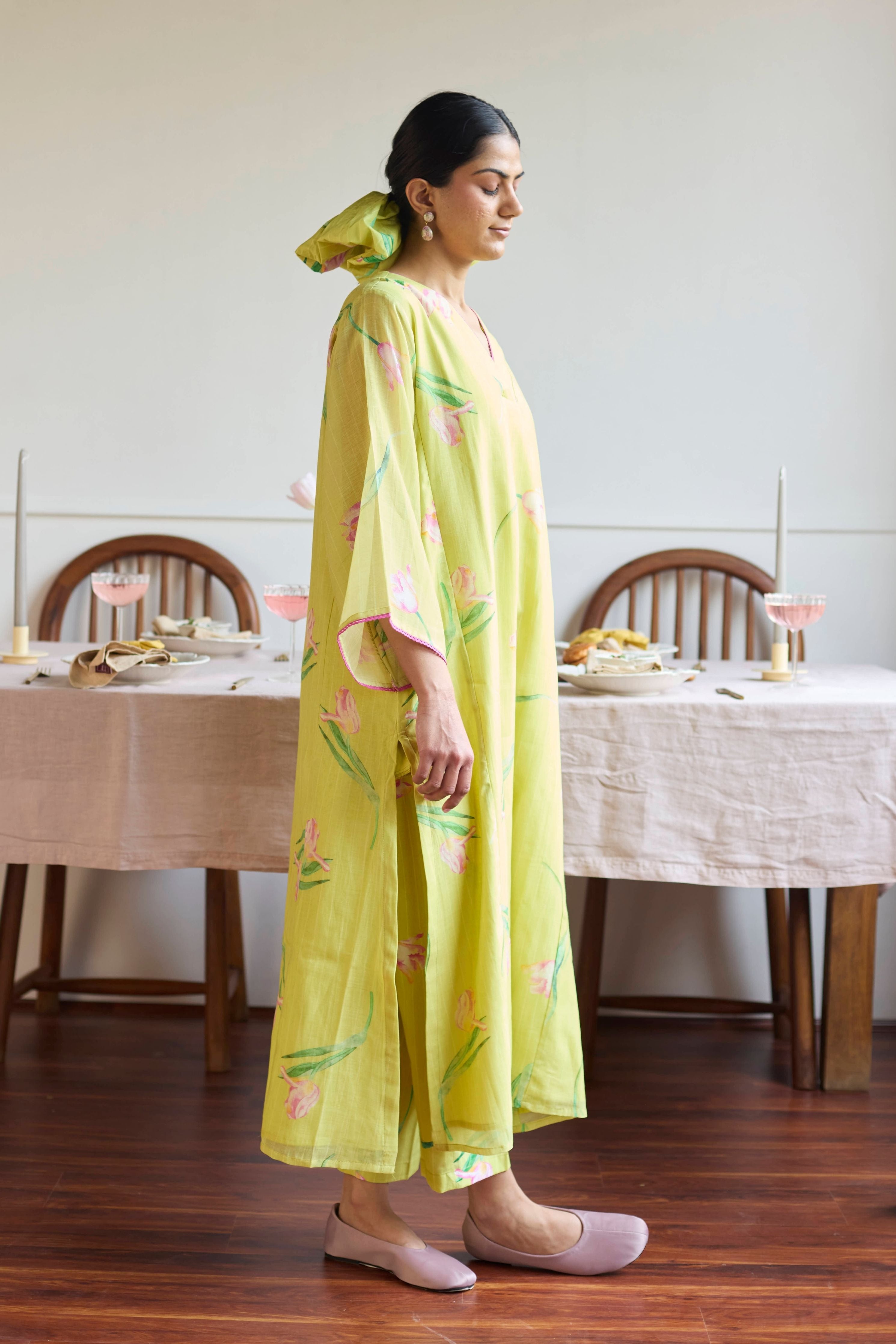 Lime Tulip Relaxed Fit Co-Ord Set