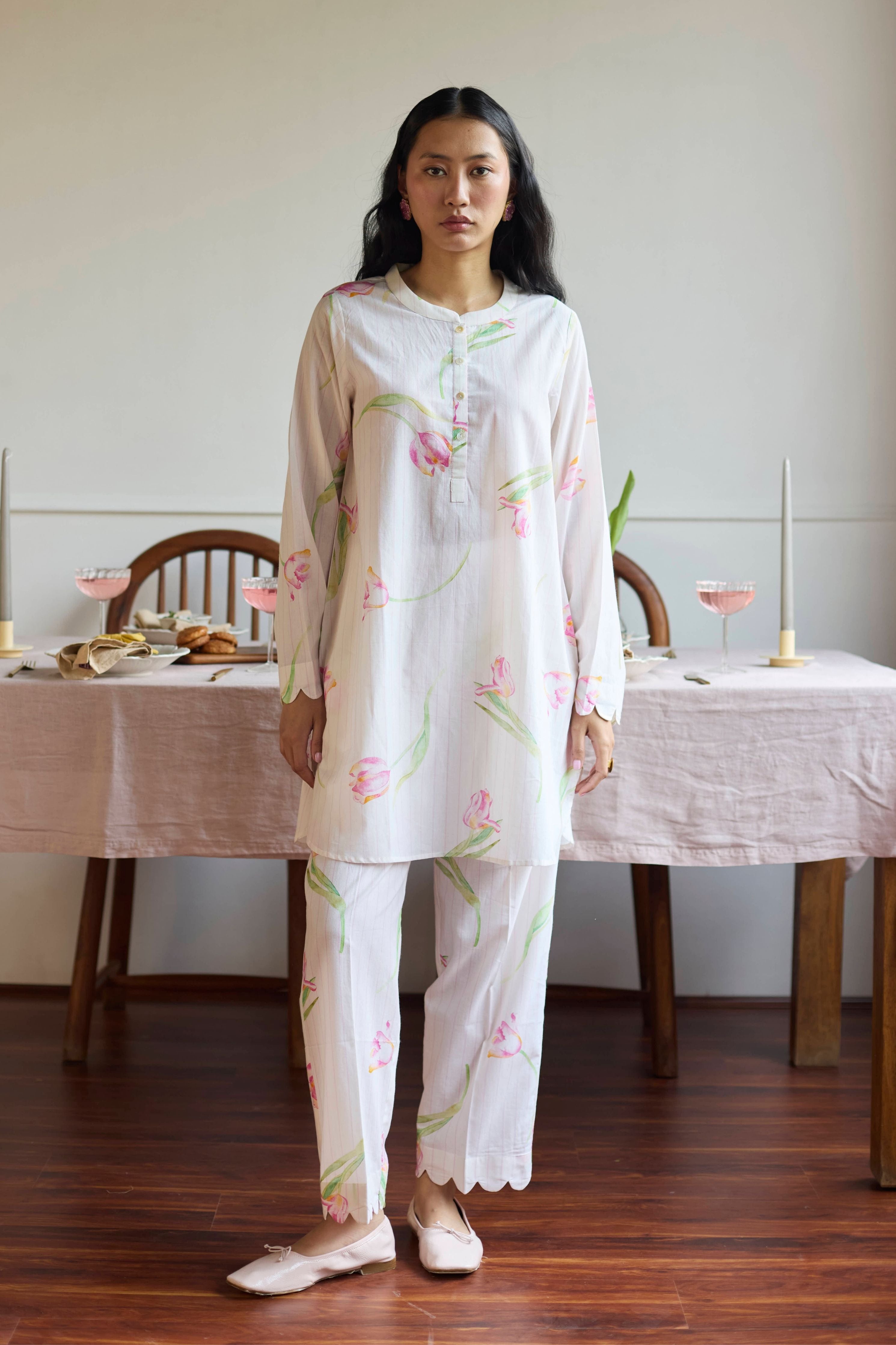 Emma Cotton Tulip Co-Ord Set