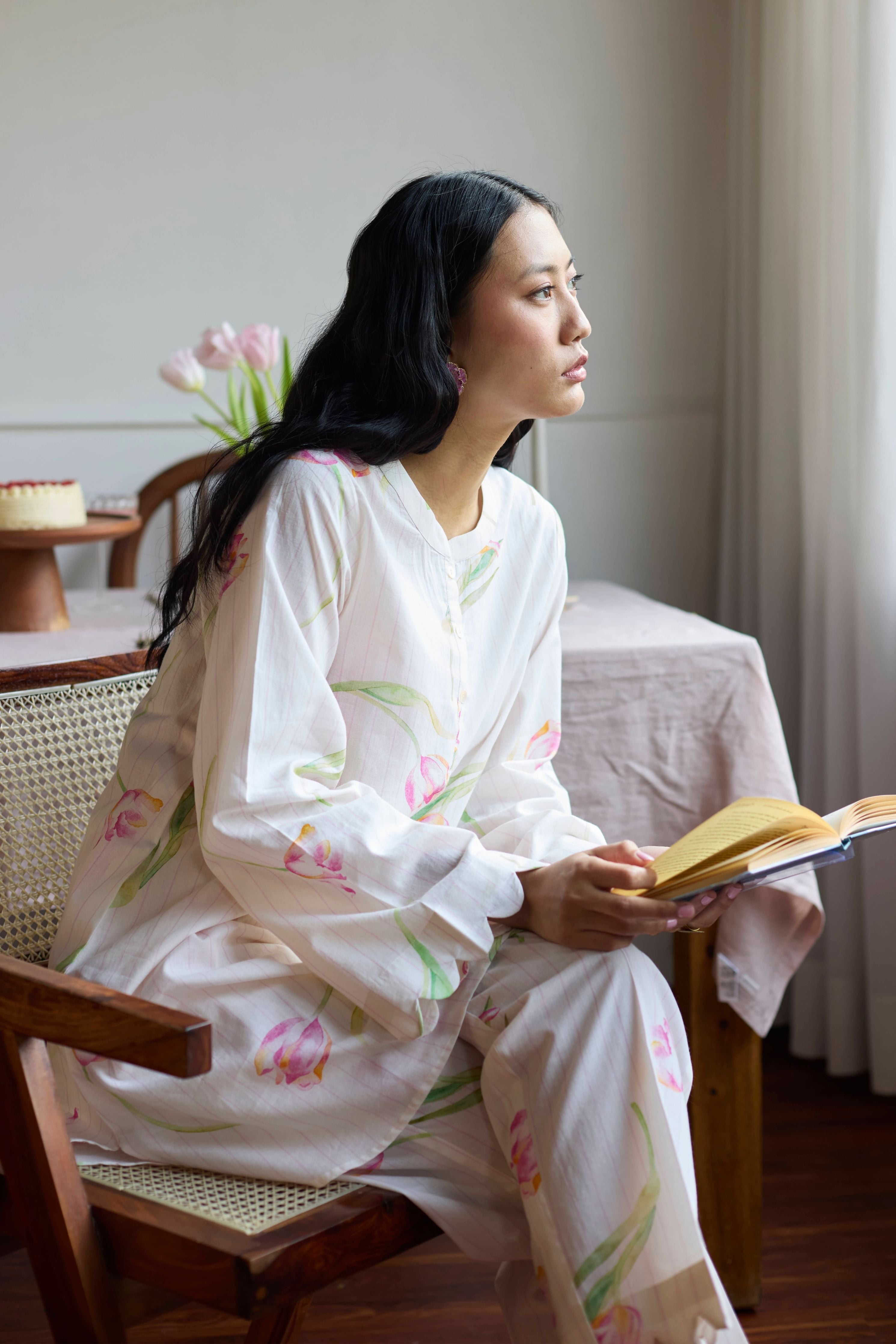 Emma Cotton Tulip Co-Ord Set