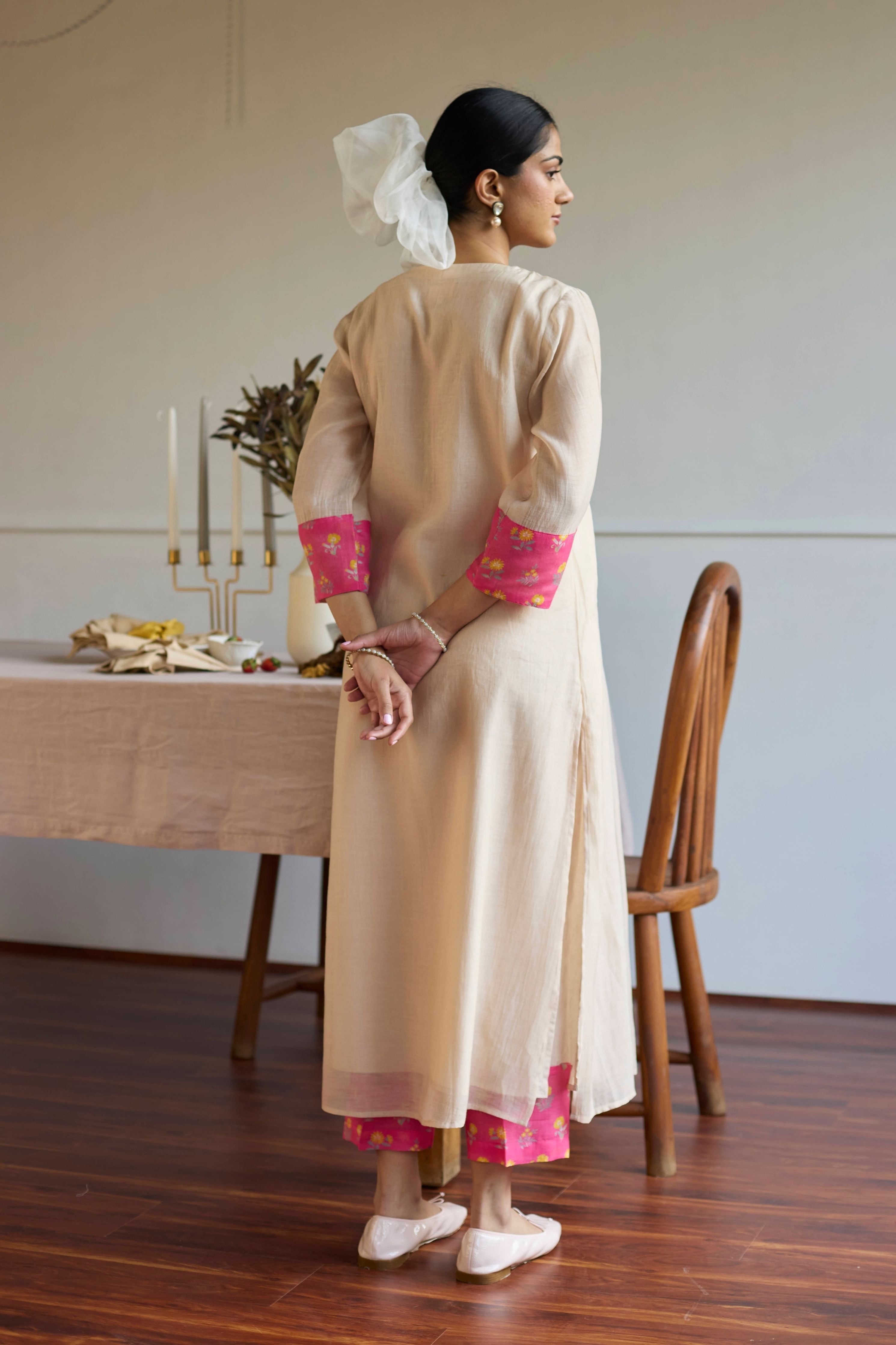 Taupe Hot Pink Set