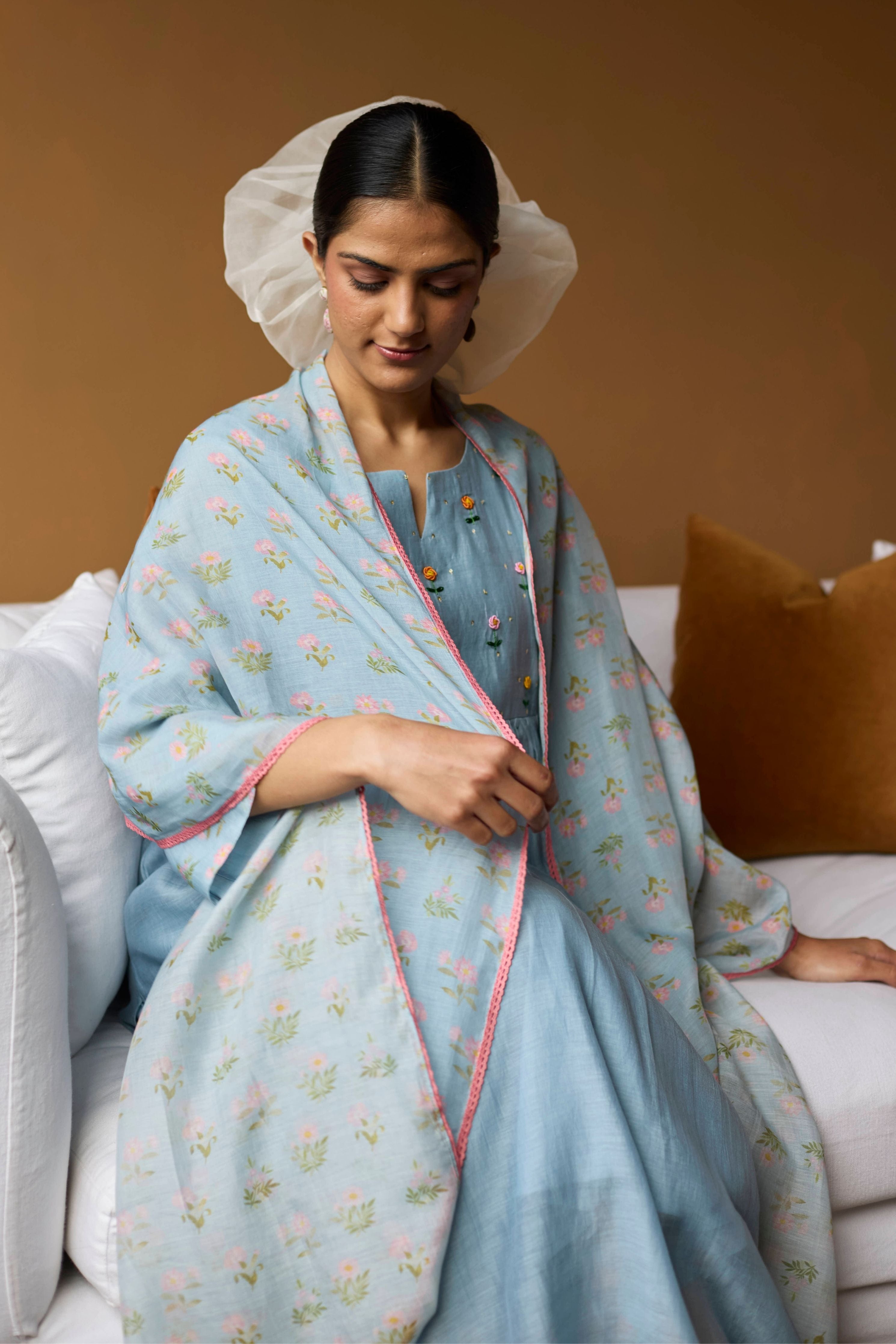 Powder Blue Florette Set
