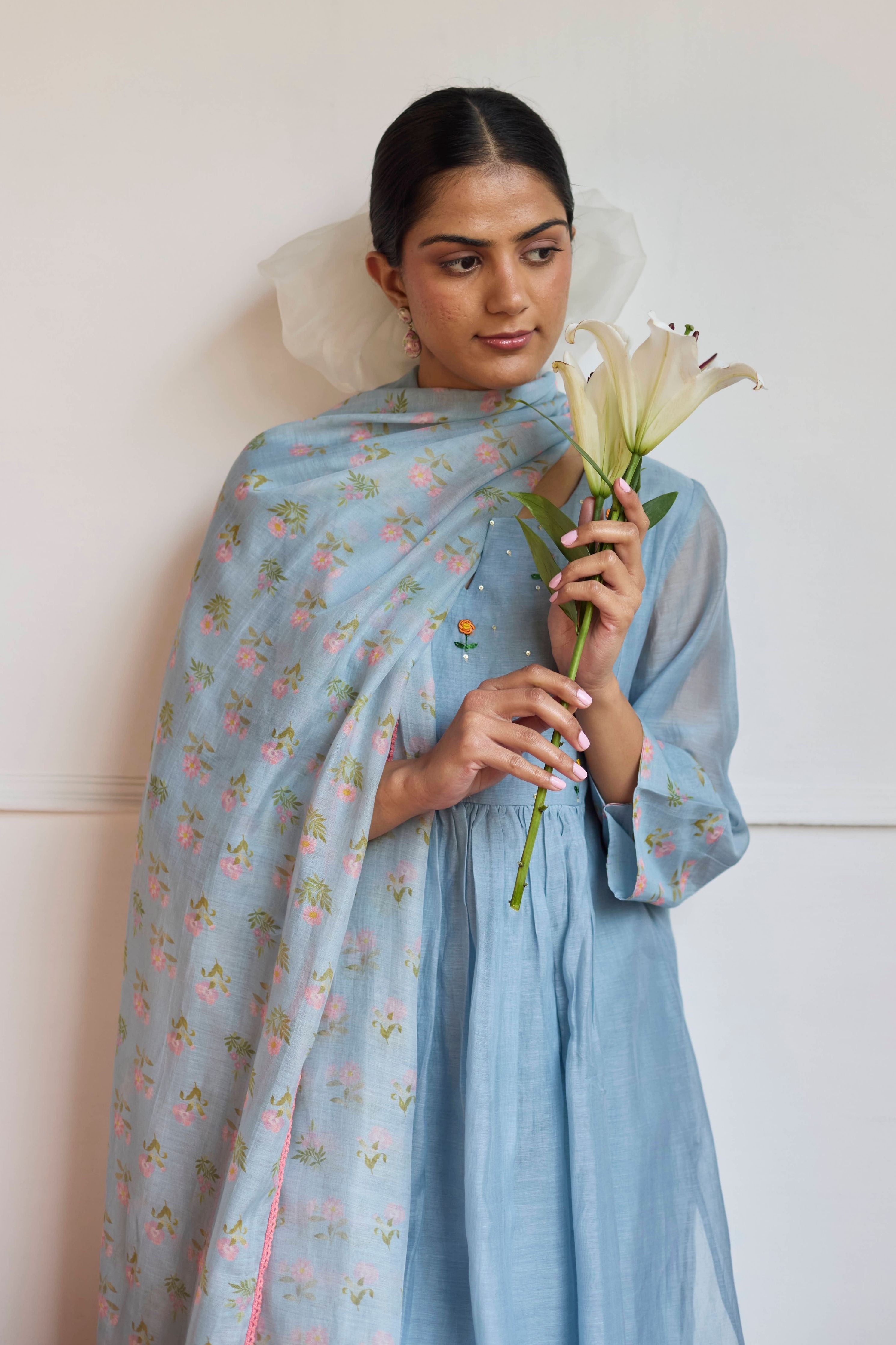 Powder Blue Florette Set