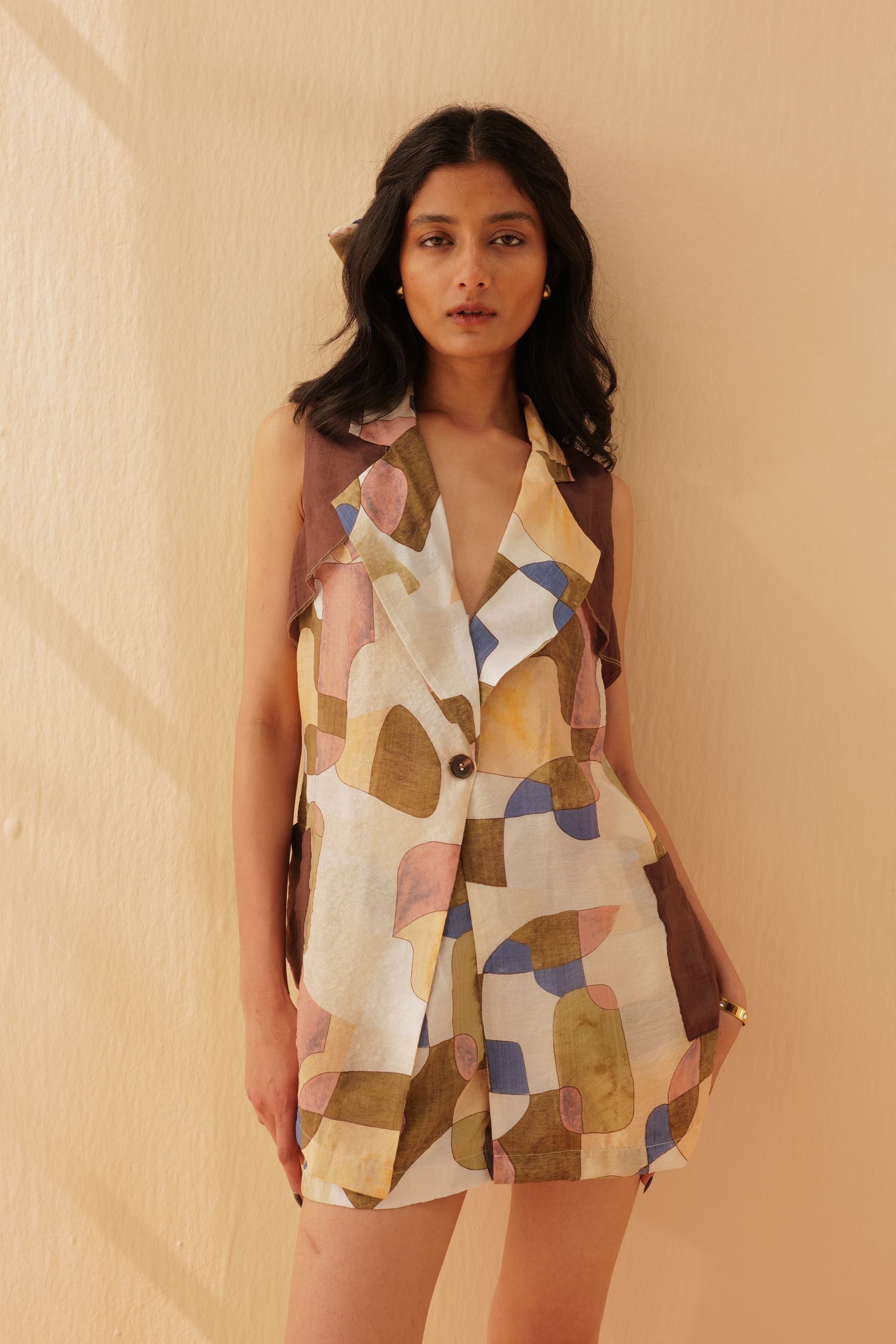 Jacob Brown Blazer Set