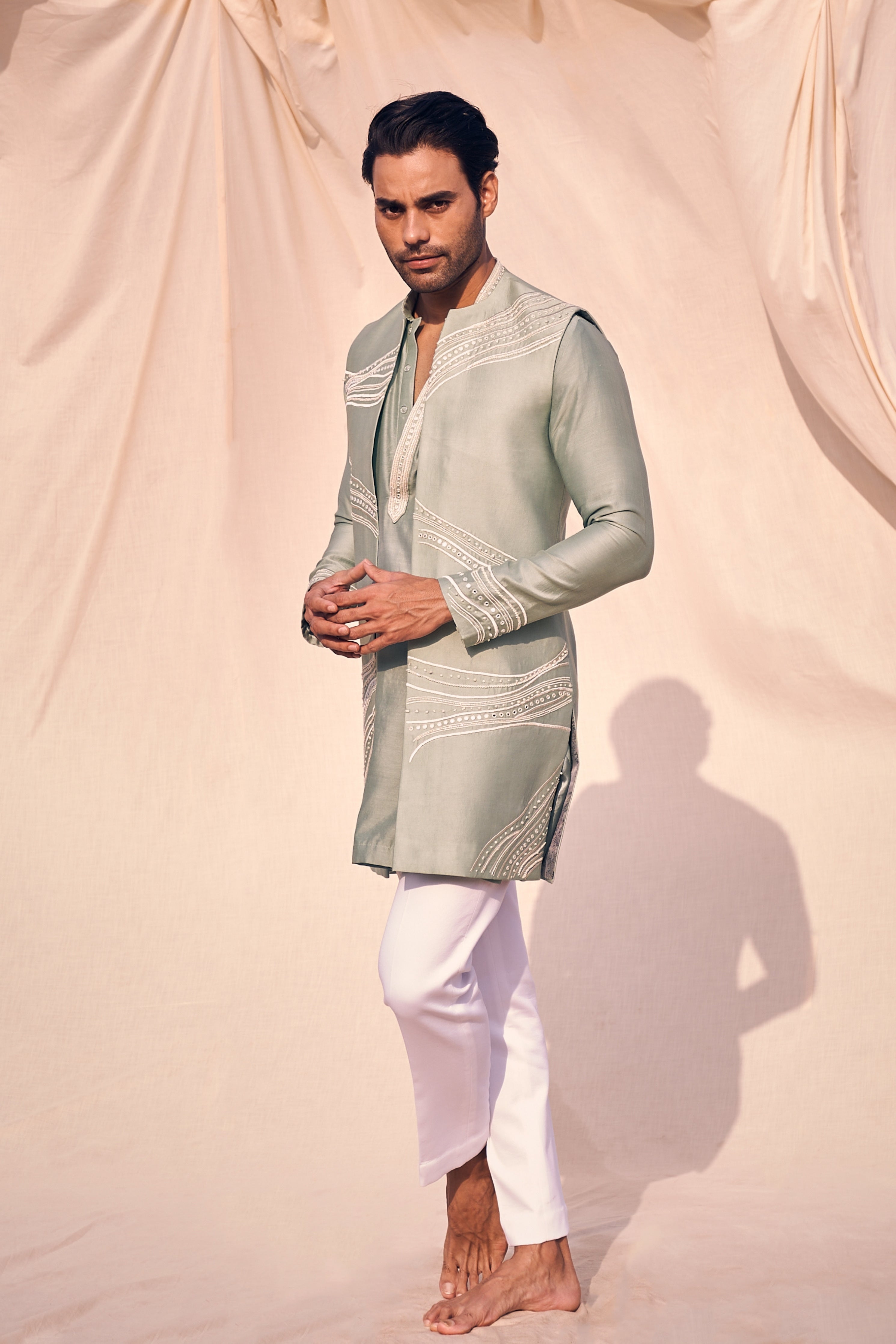 Green Open Bundi Set