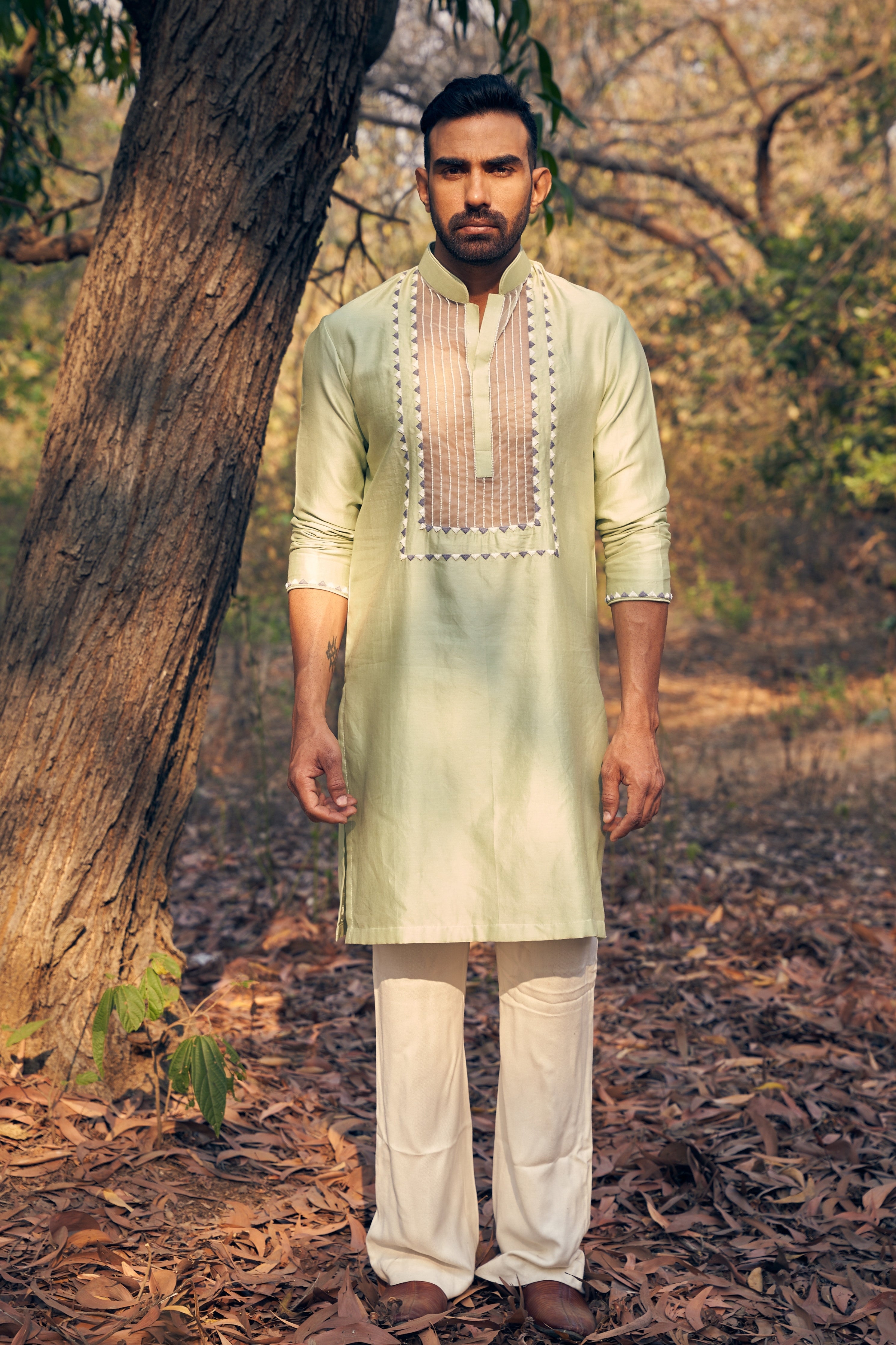 Sheer Kurta Set