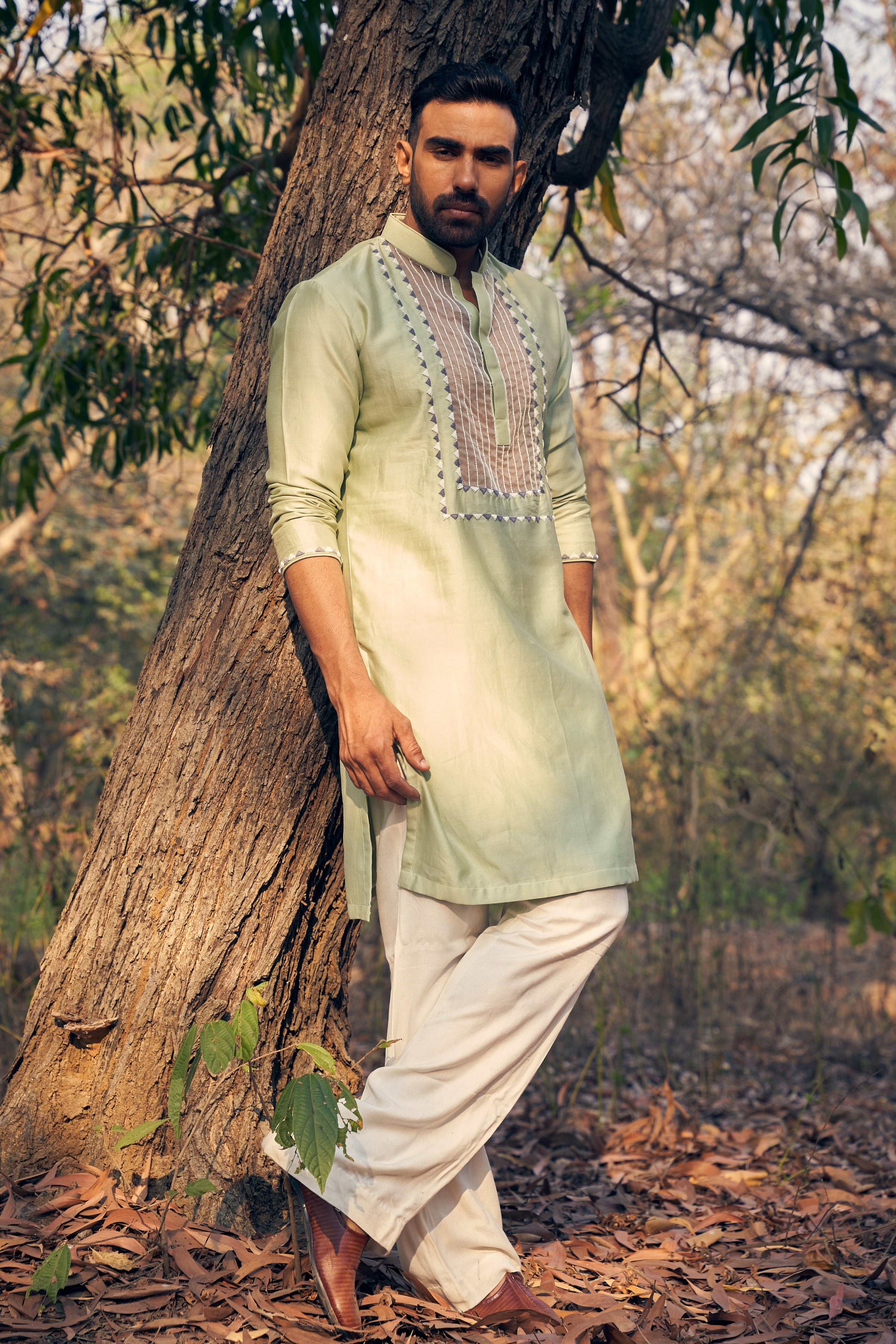 Sheer Kurta Set