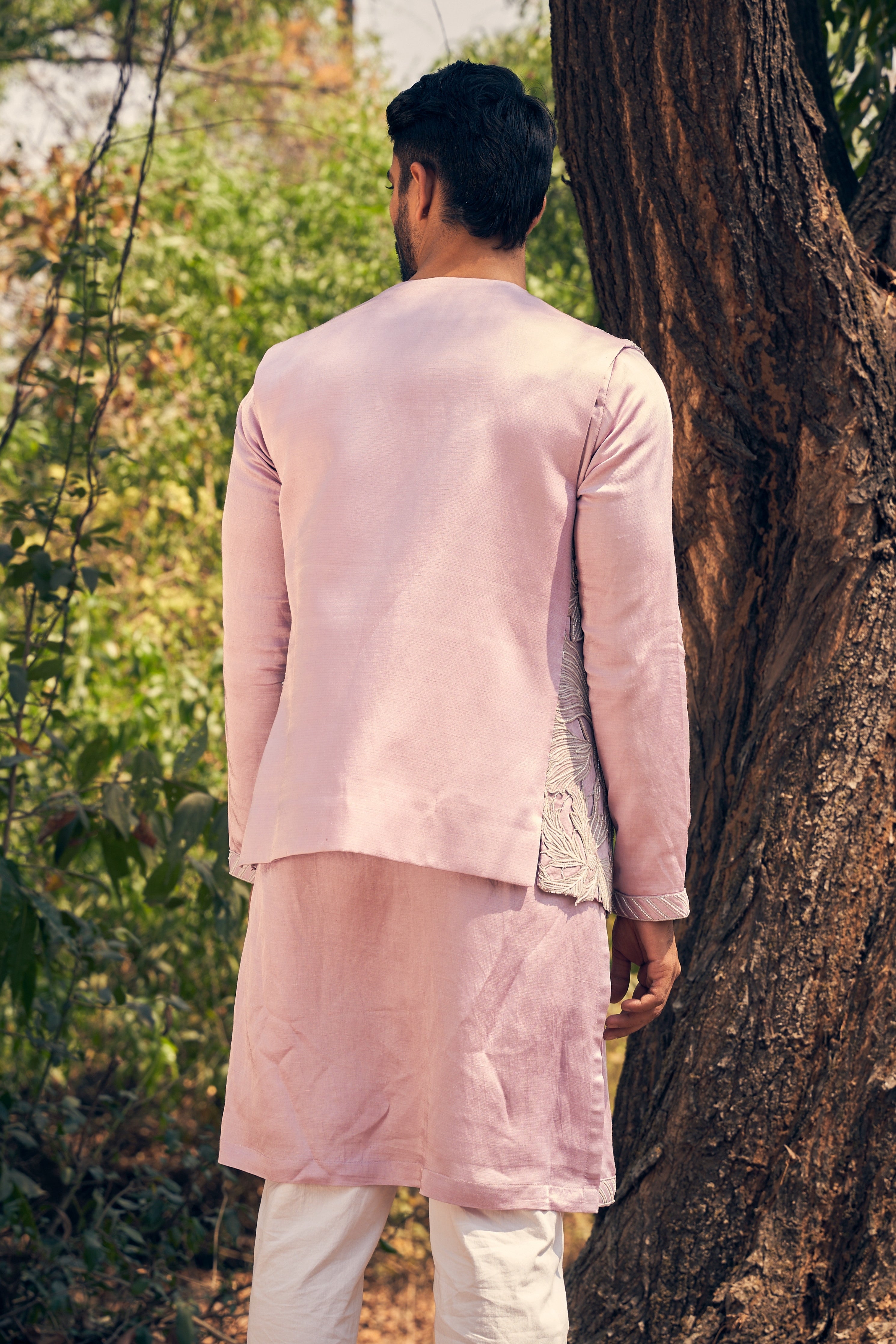 Cutwork Kurta Bandi Set