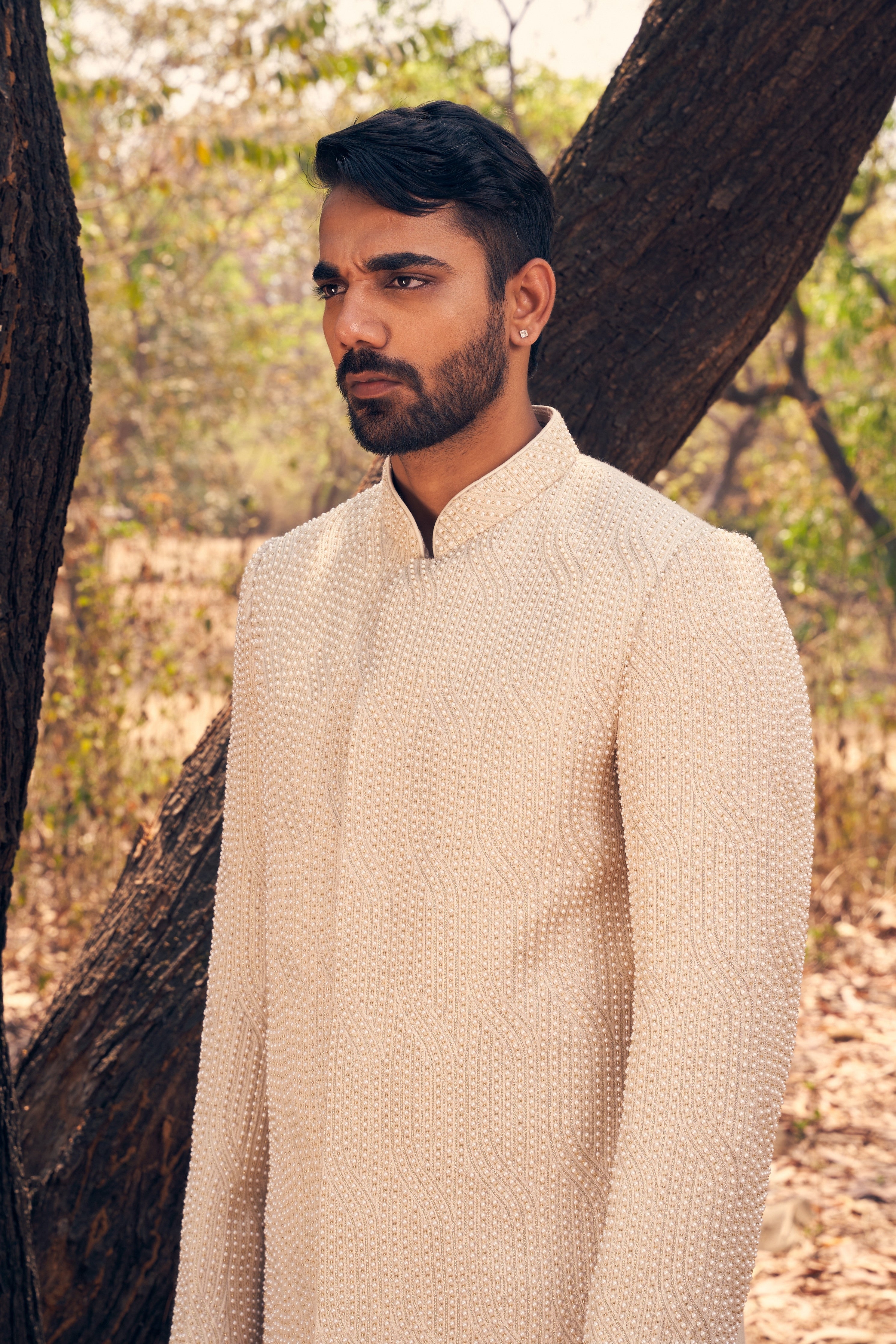 Art Deco Sherwani Set