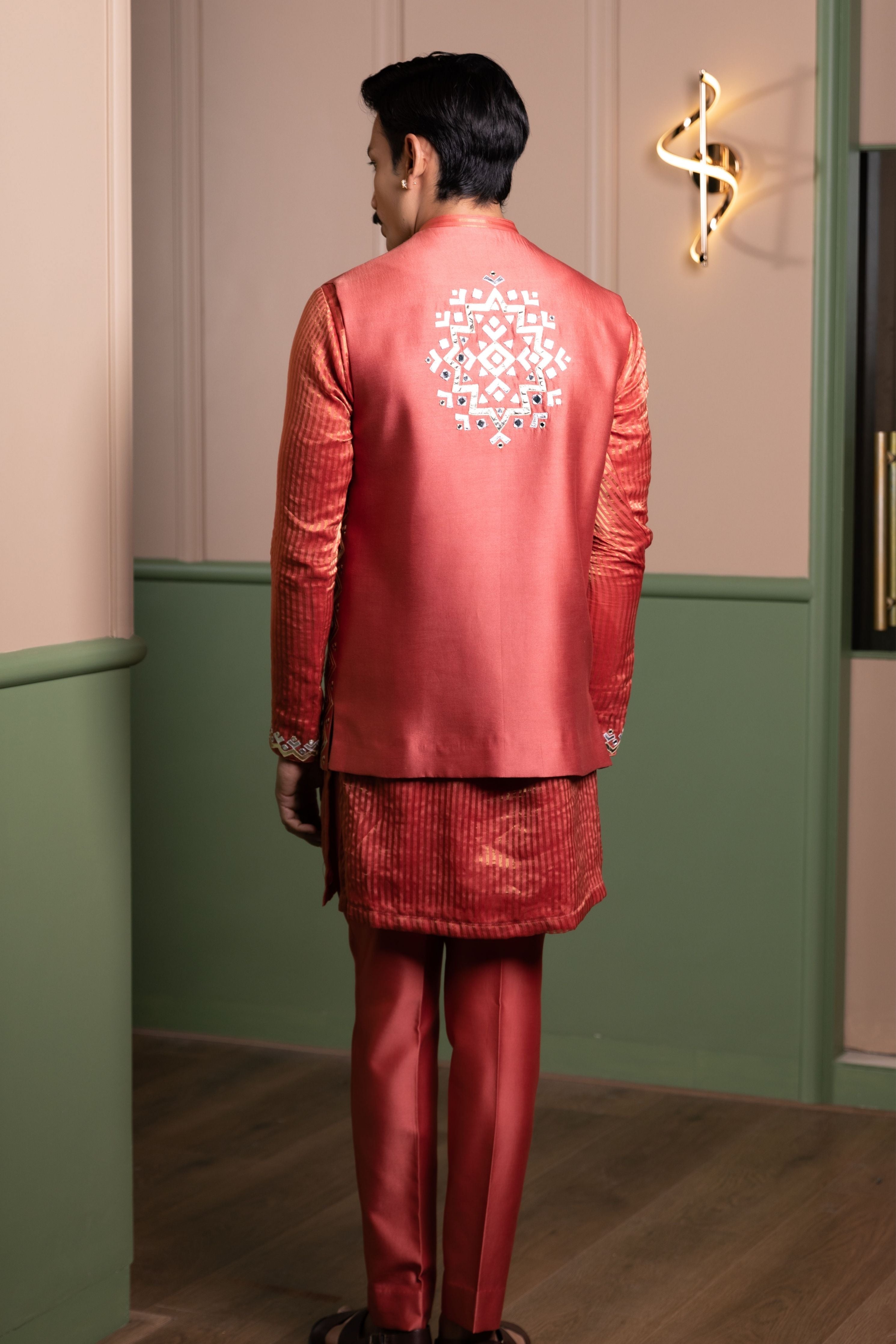 Lightening Kurta Bandi Set