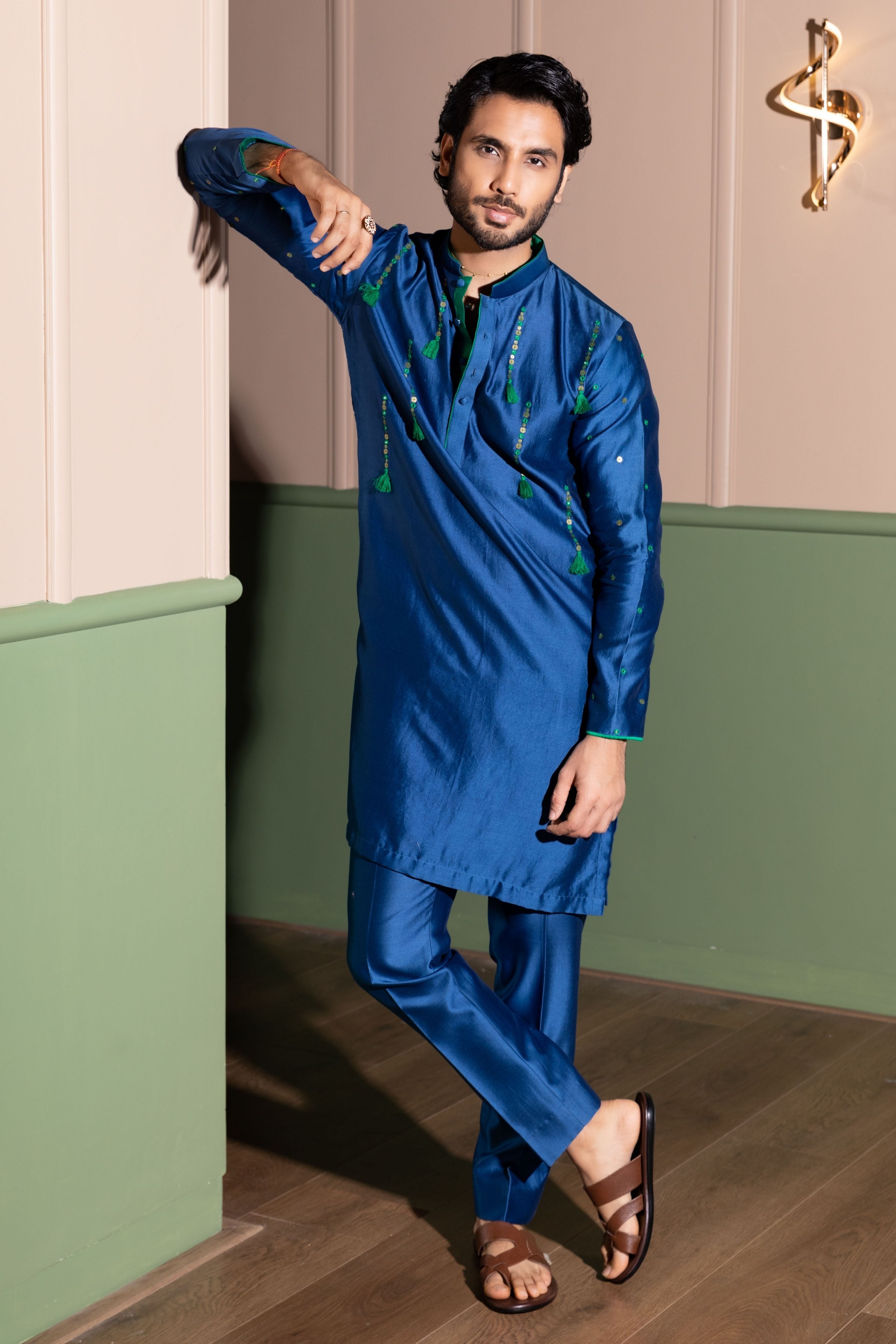 Tassle Drop Kurta Set