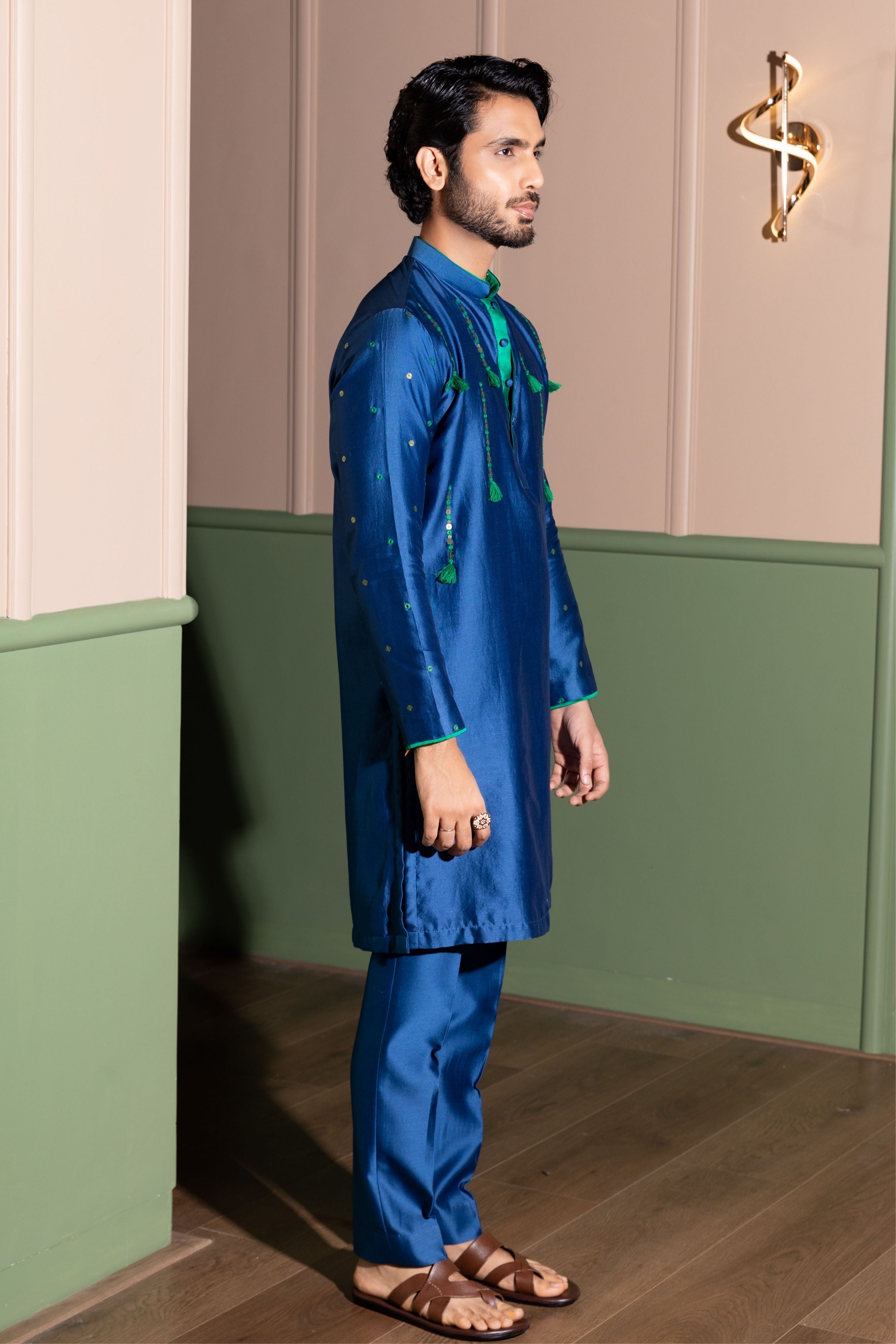Tassle Drop Kurta Set