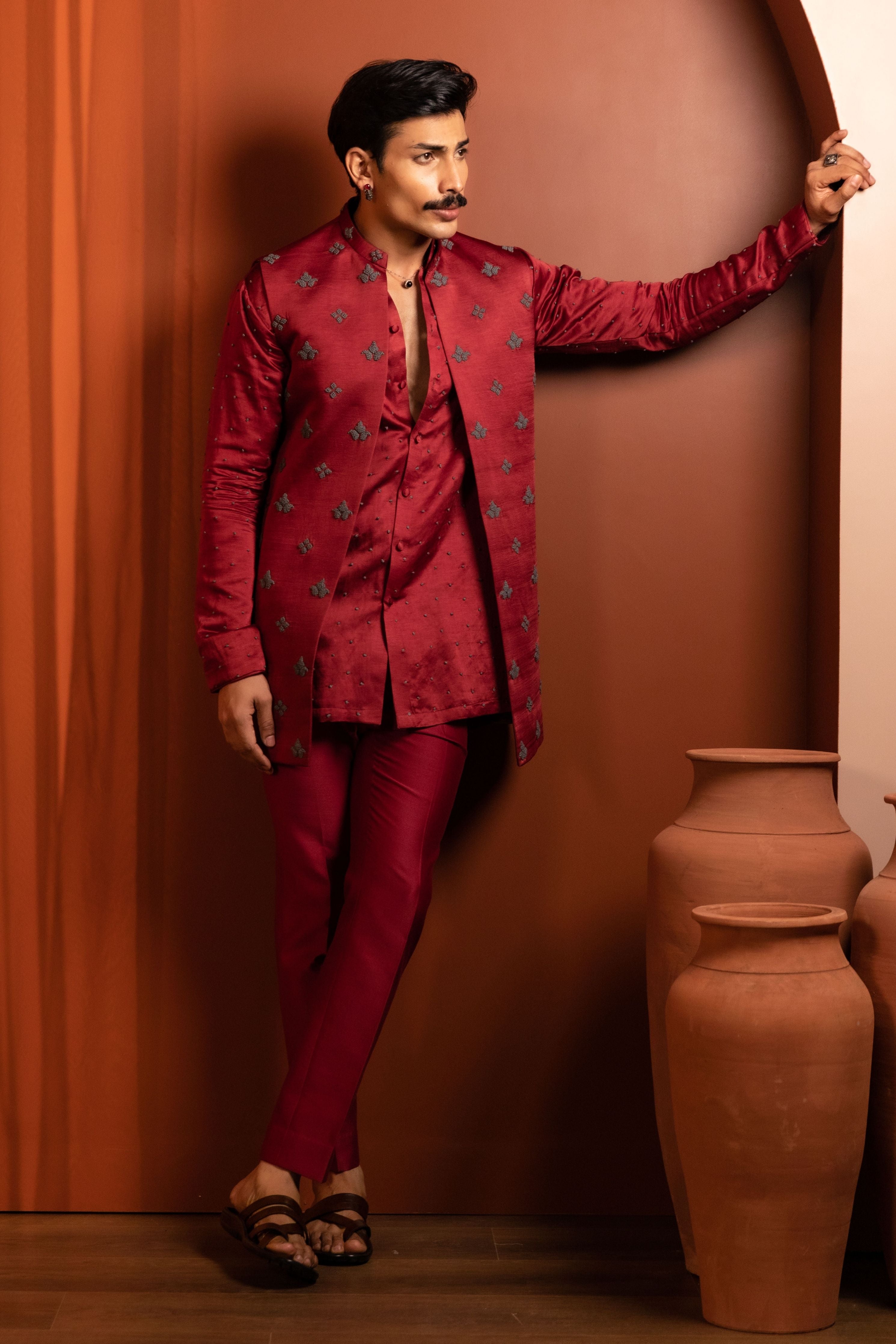 Knotty Affair Kurta Bandi Set