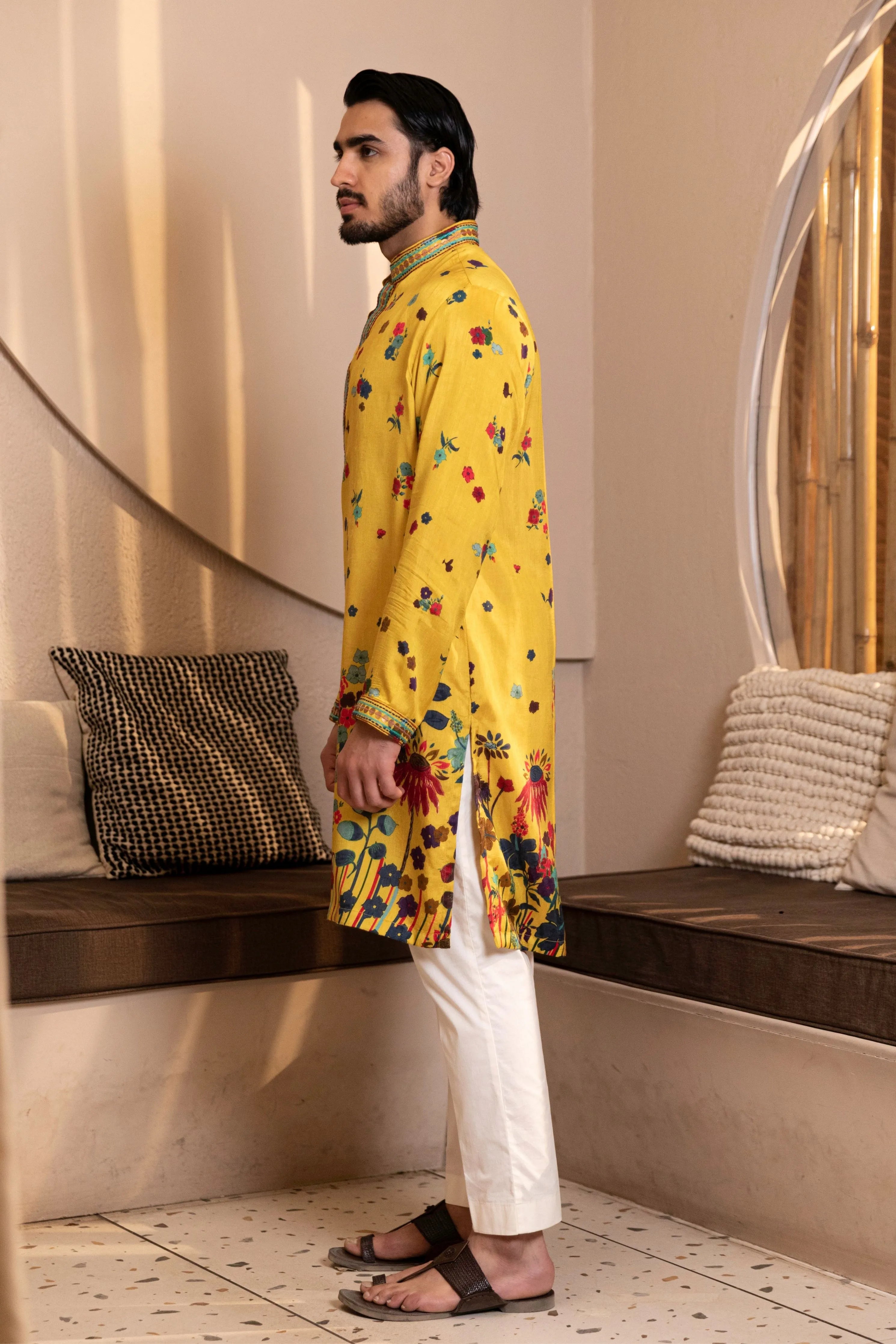 Daaman Print Kurta Set