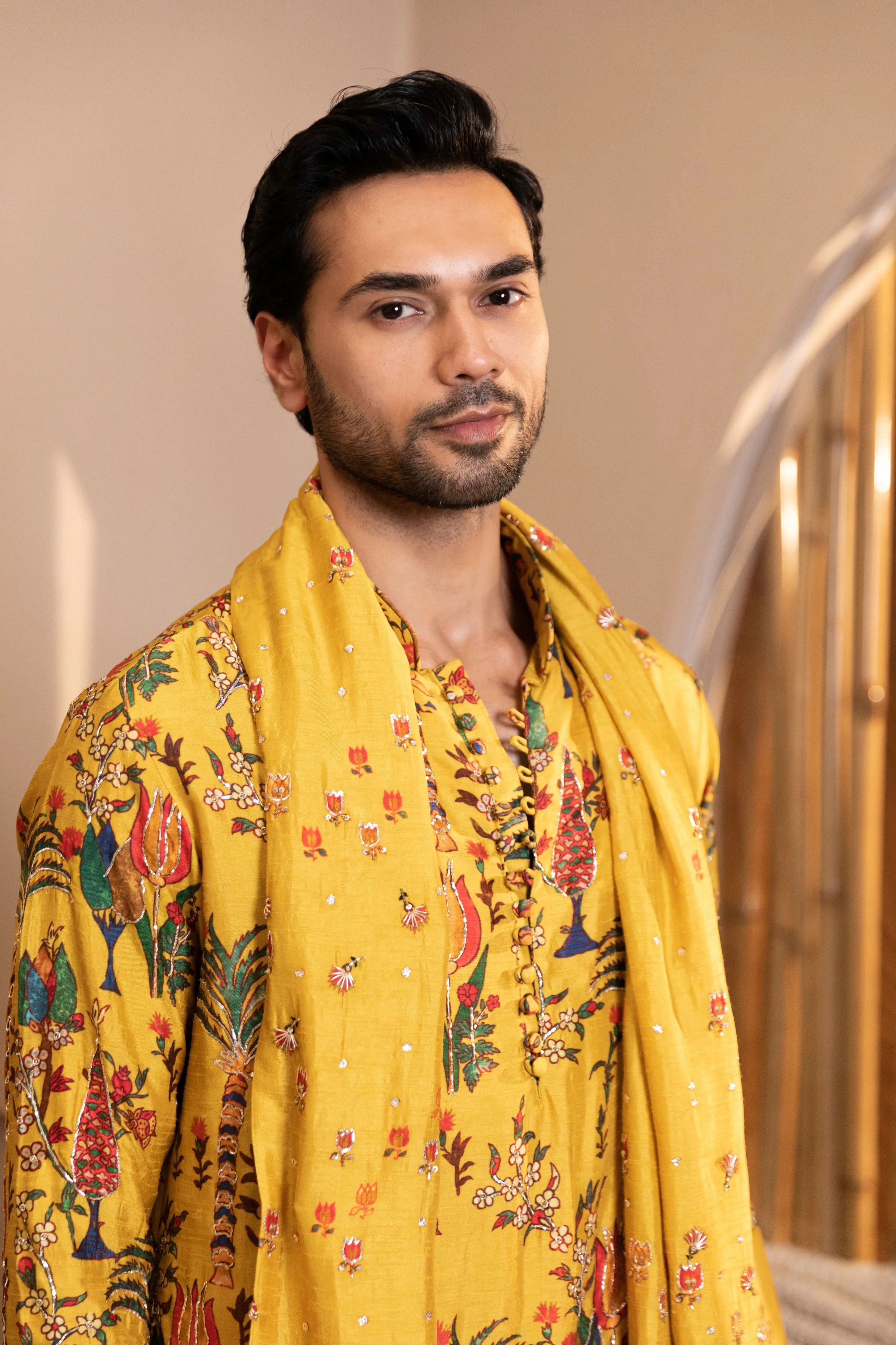 Tree of Life Kurta Stole Set