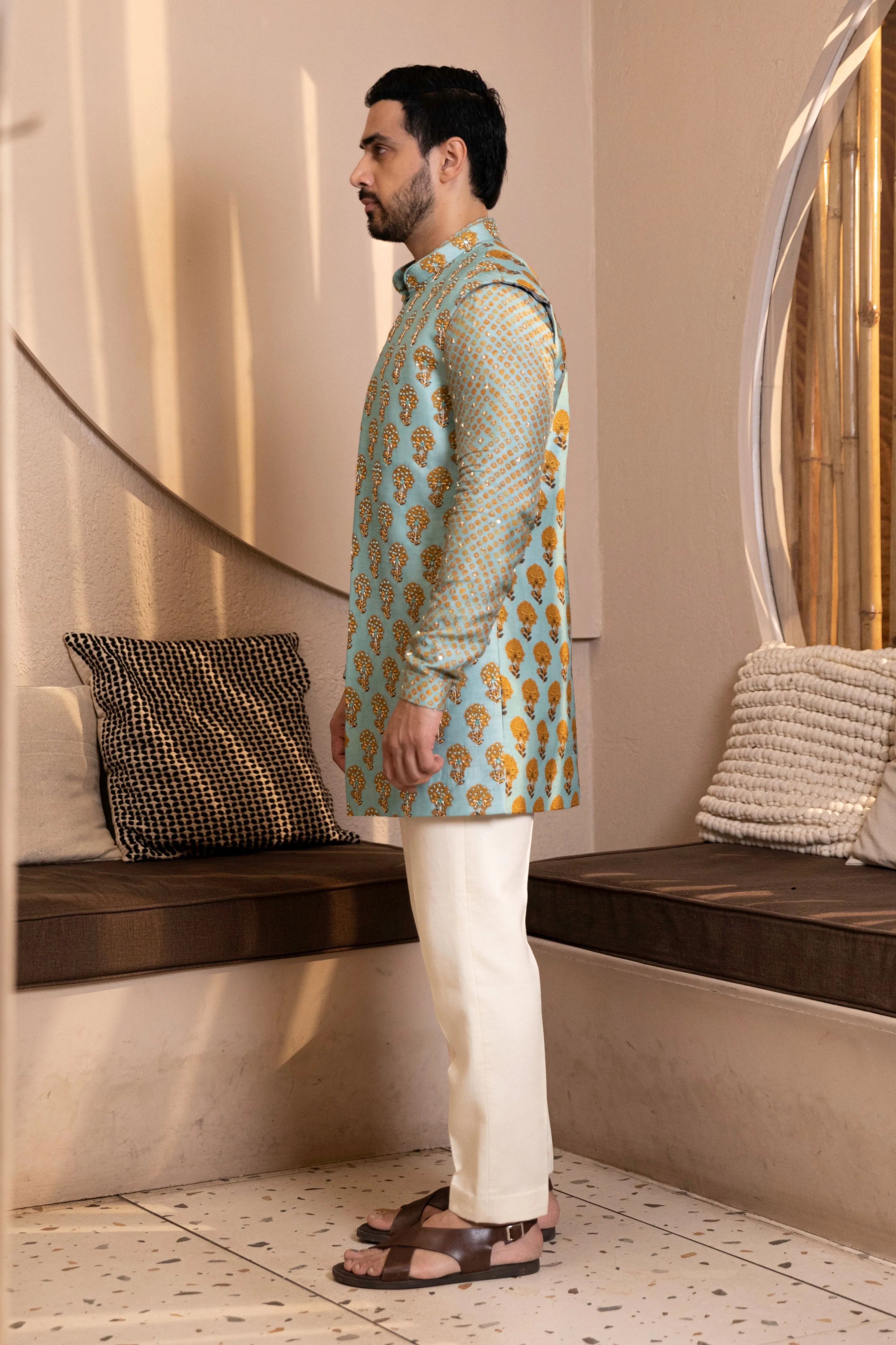 Bandhani Bonsai Kurta Bandi Set