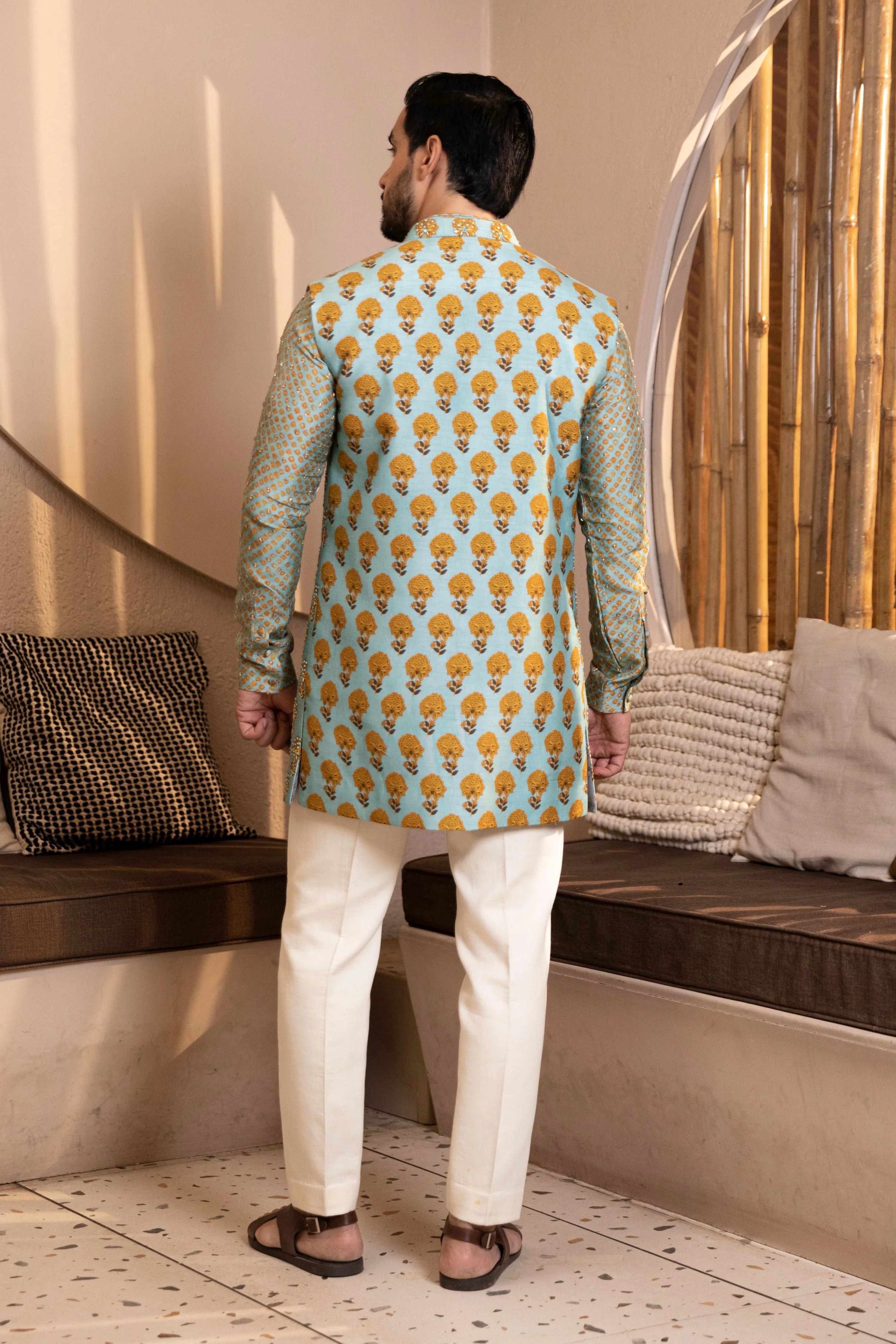 Bandhani Bonsai Kurta Bandi Set