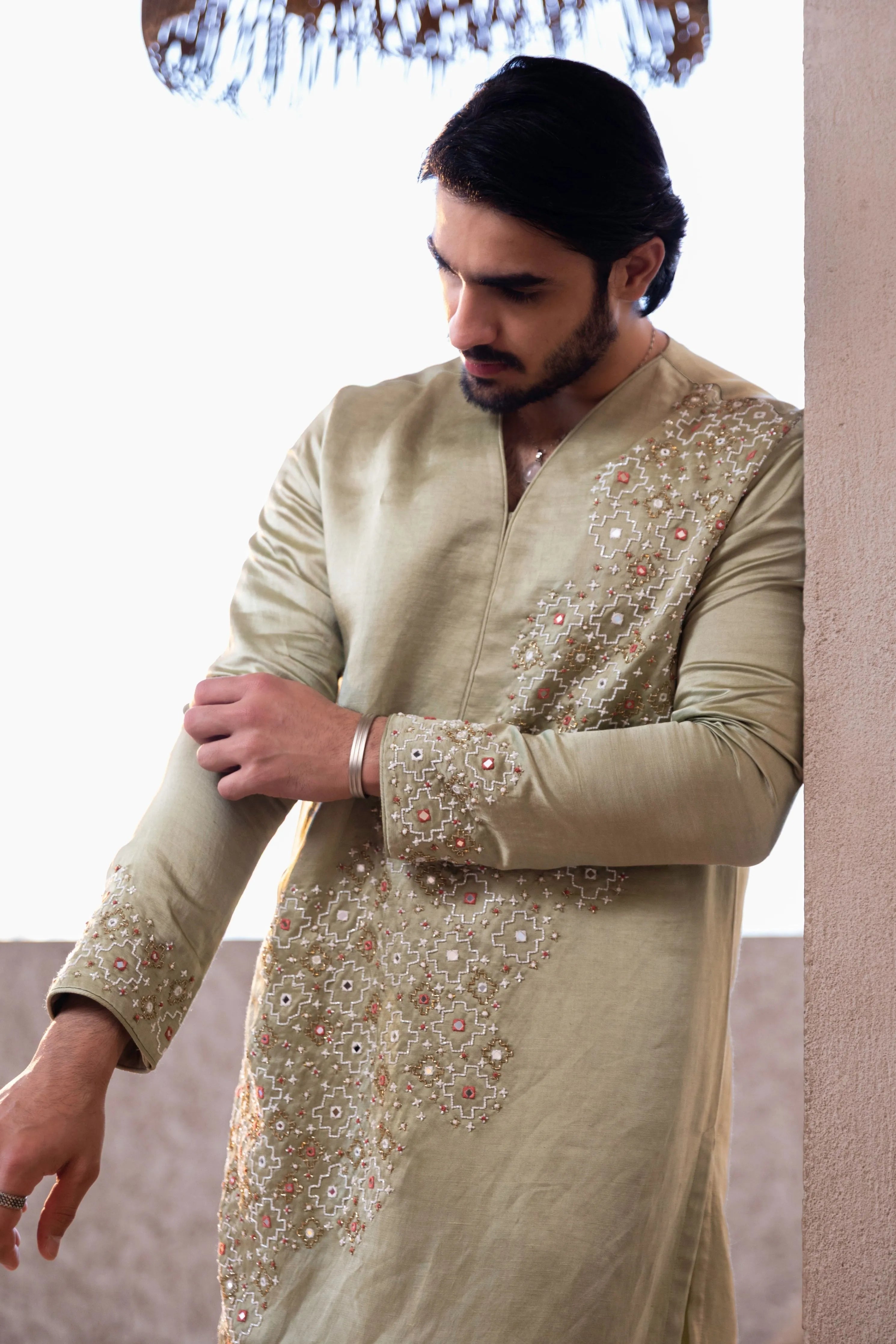Star Cross Kurta Set