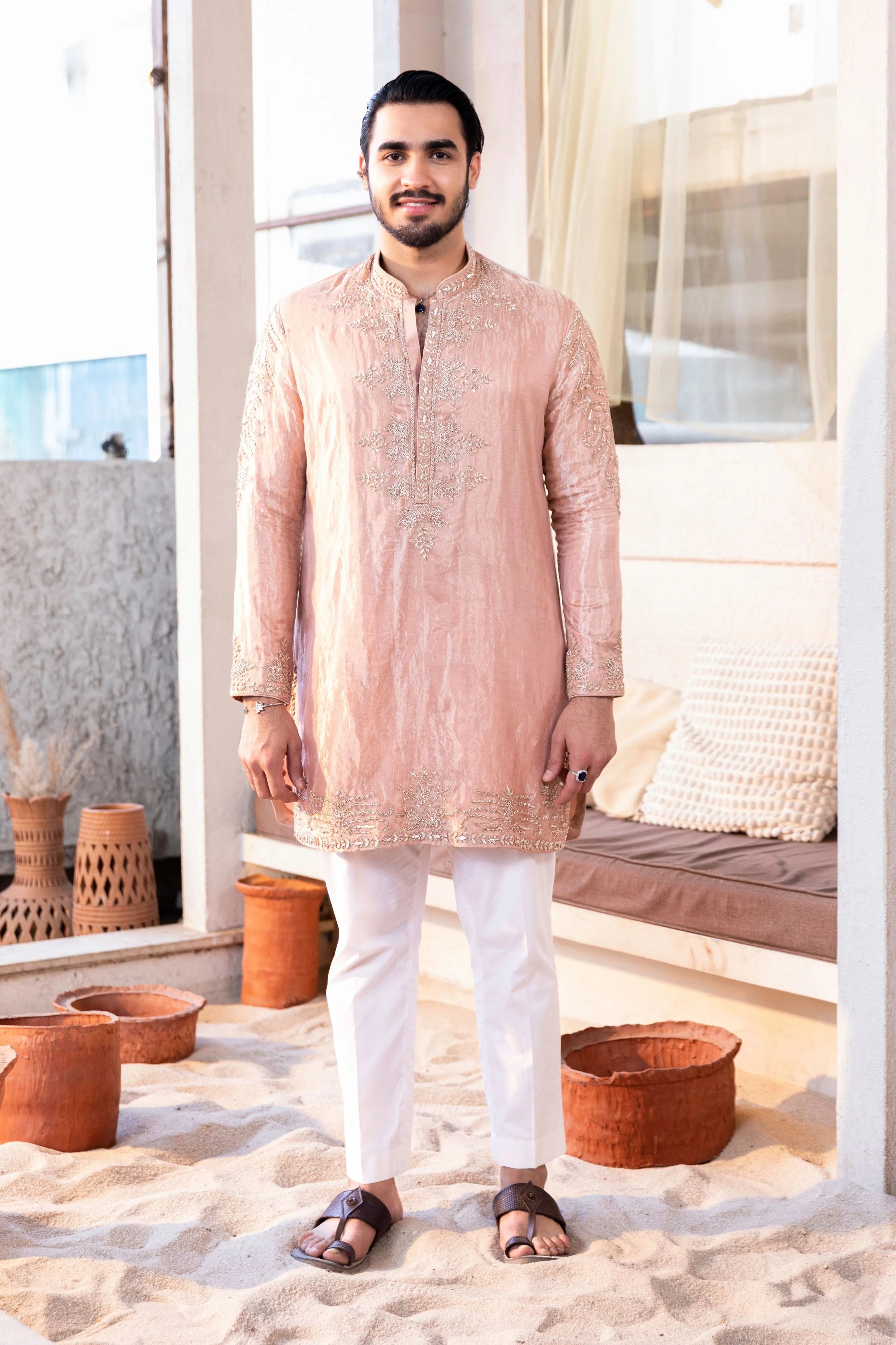 Tissue Maharaja Kurta Set