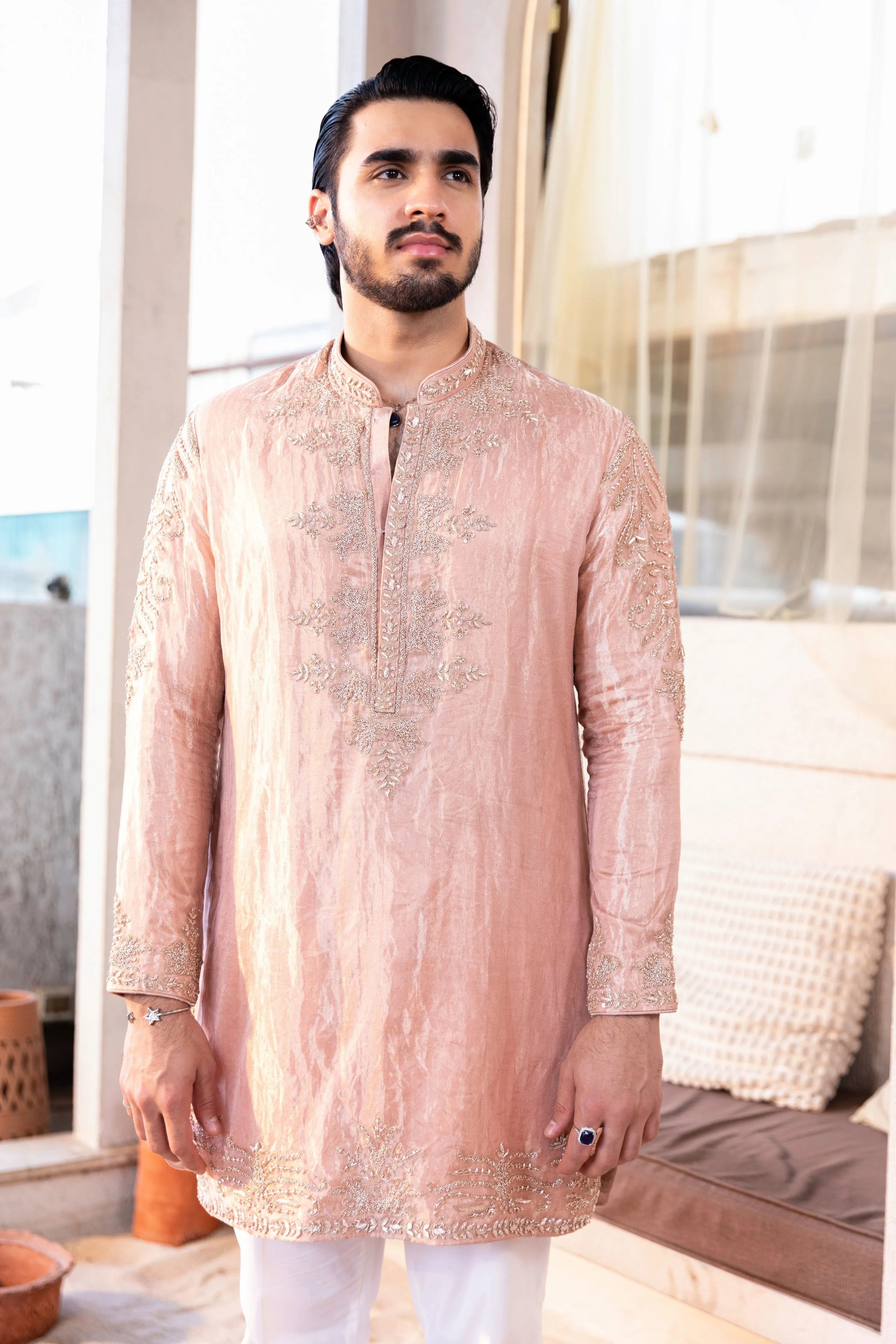Tissue Maharaja Kurta Set