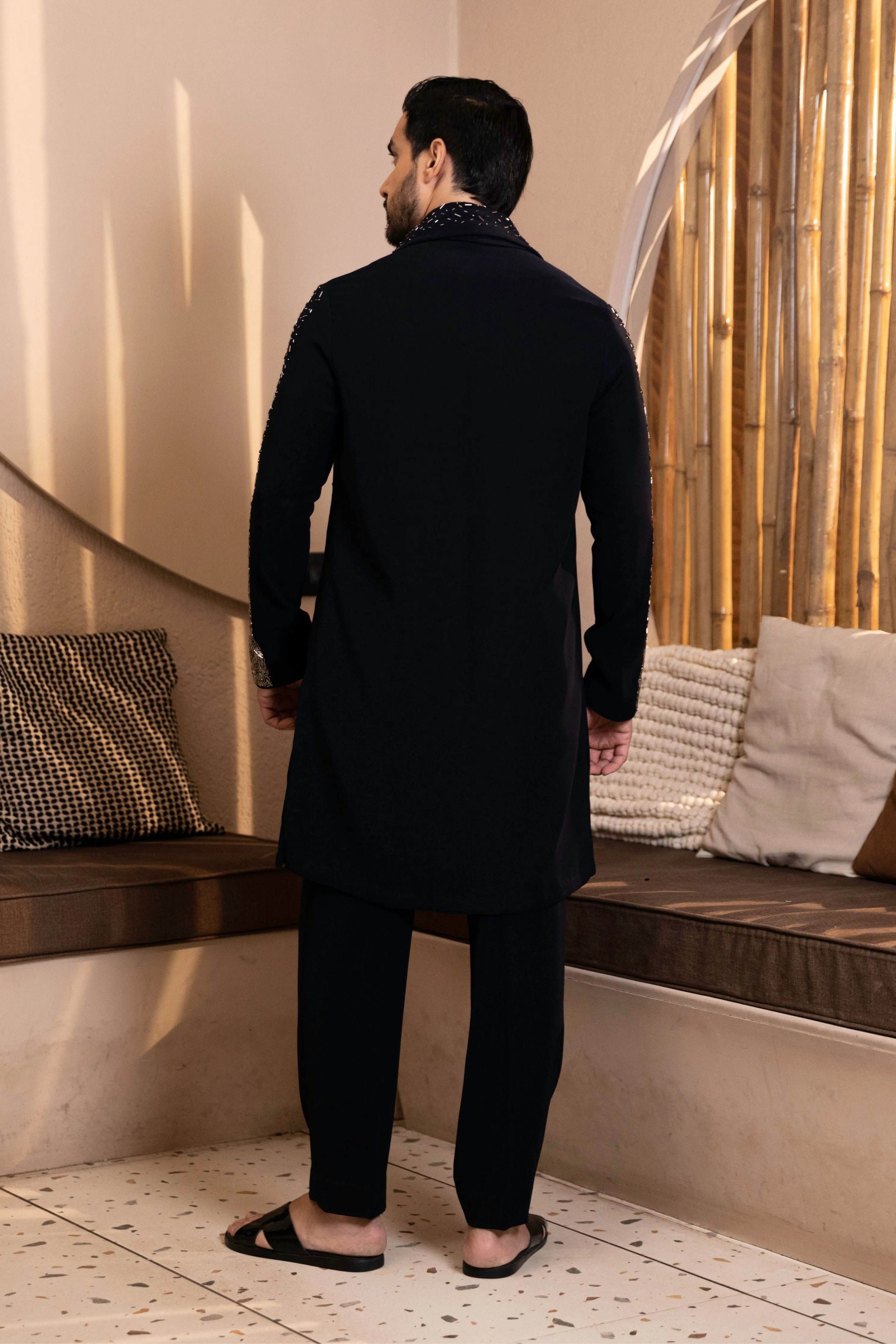 Glitterfall Kurta Stole Set