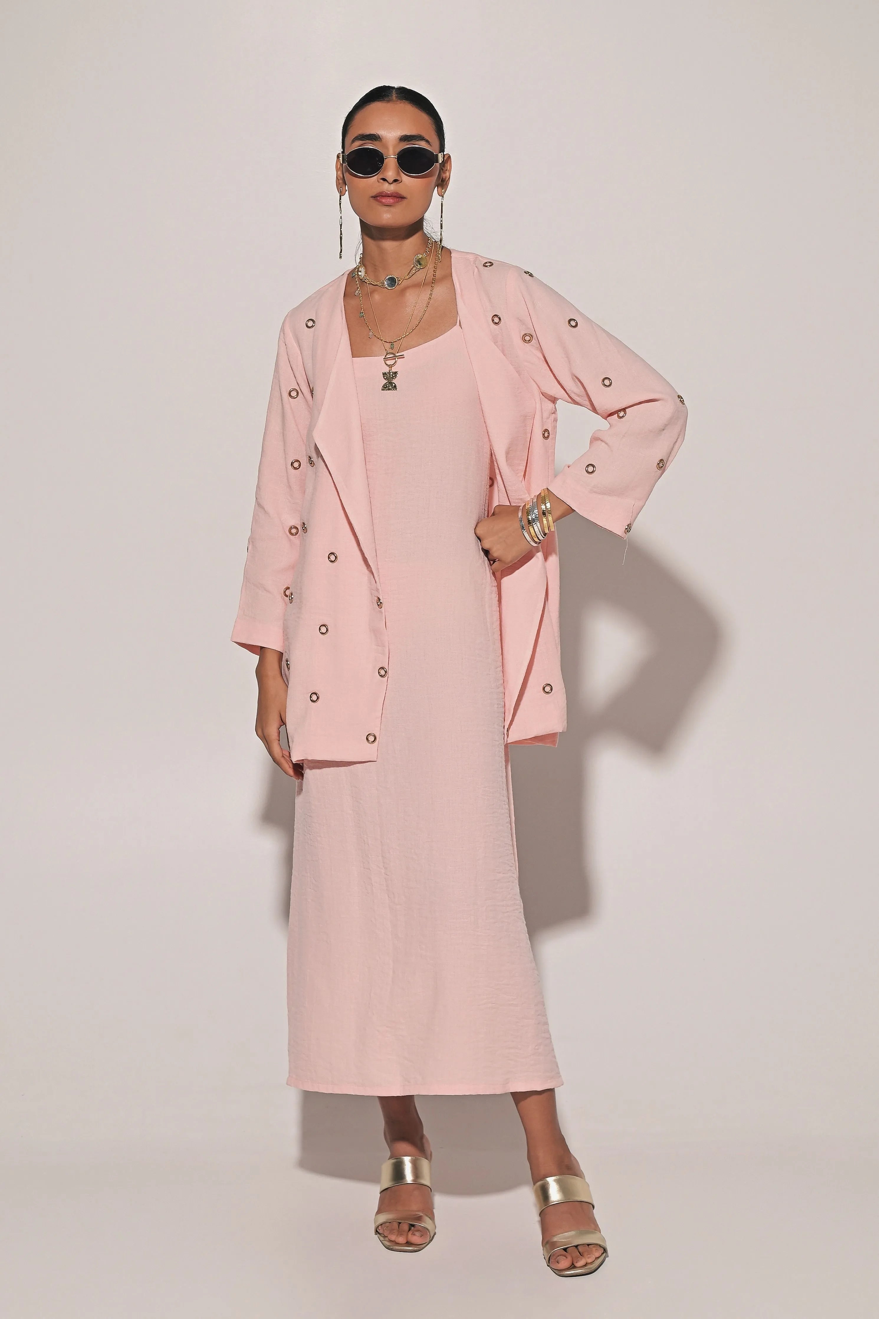 Blume Dress With An Overlay