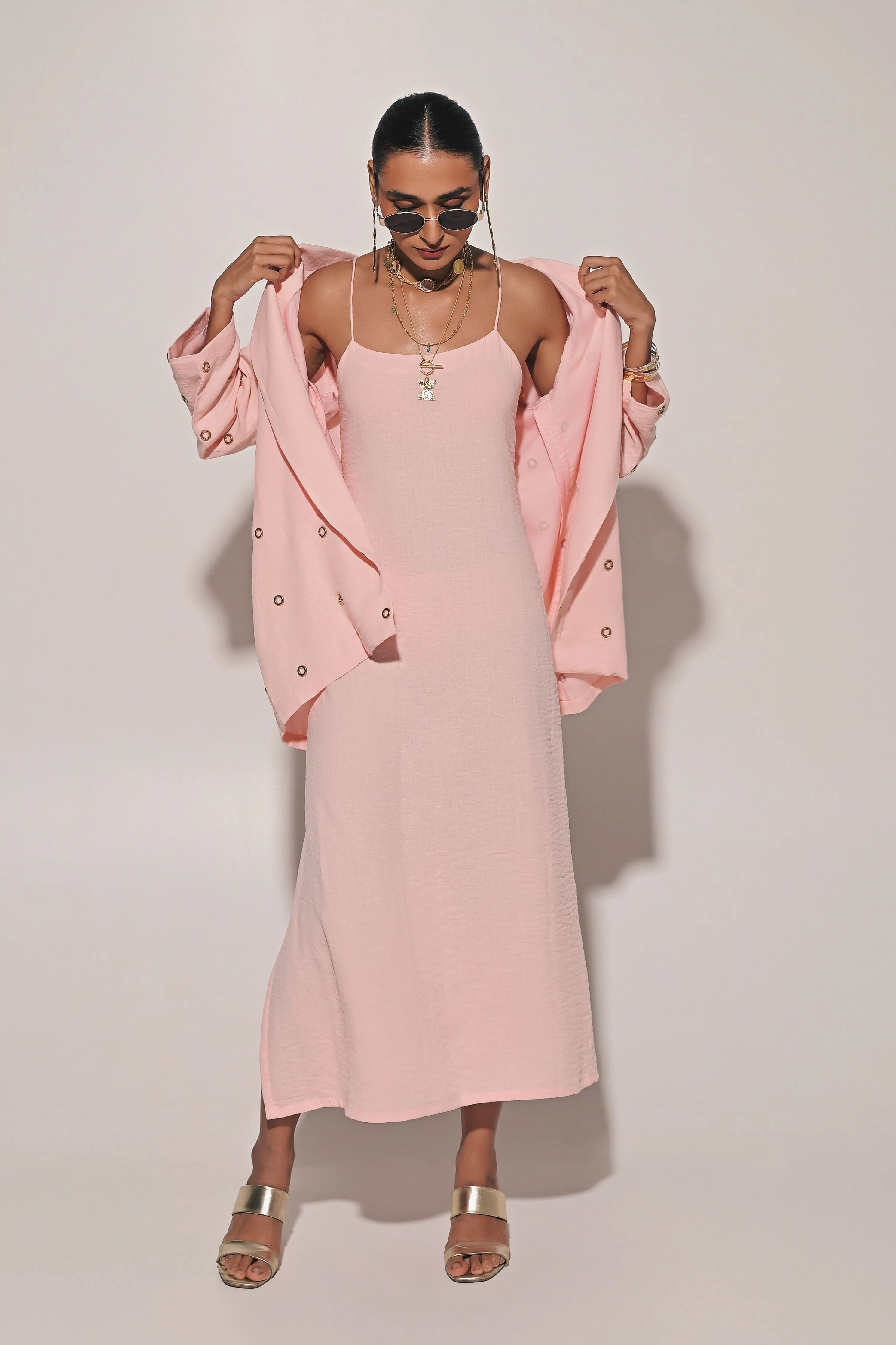Blume Dress With An Overlay
