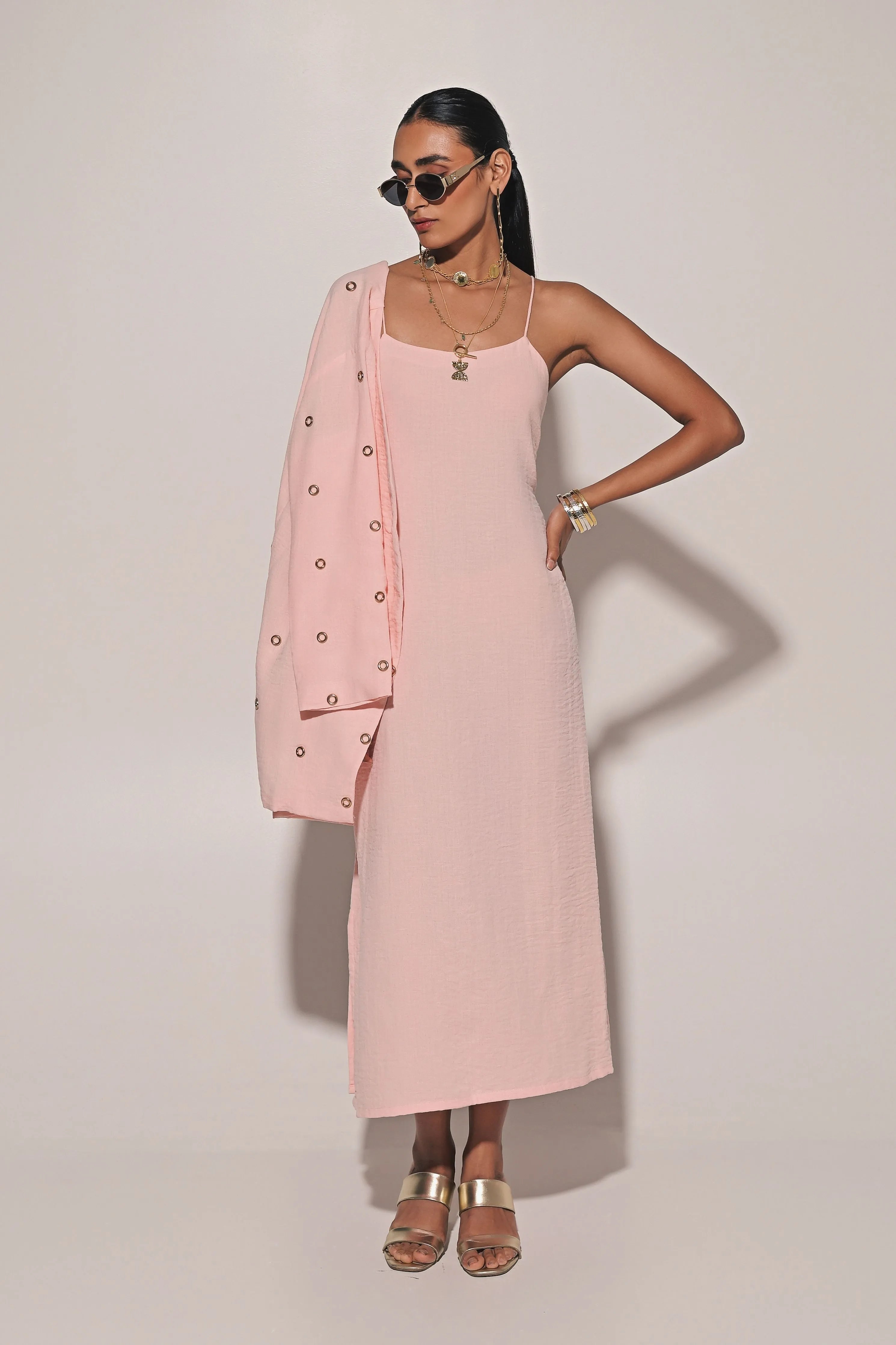 Blume Dress With An Overlay