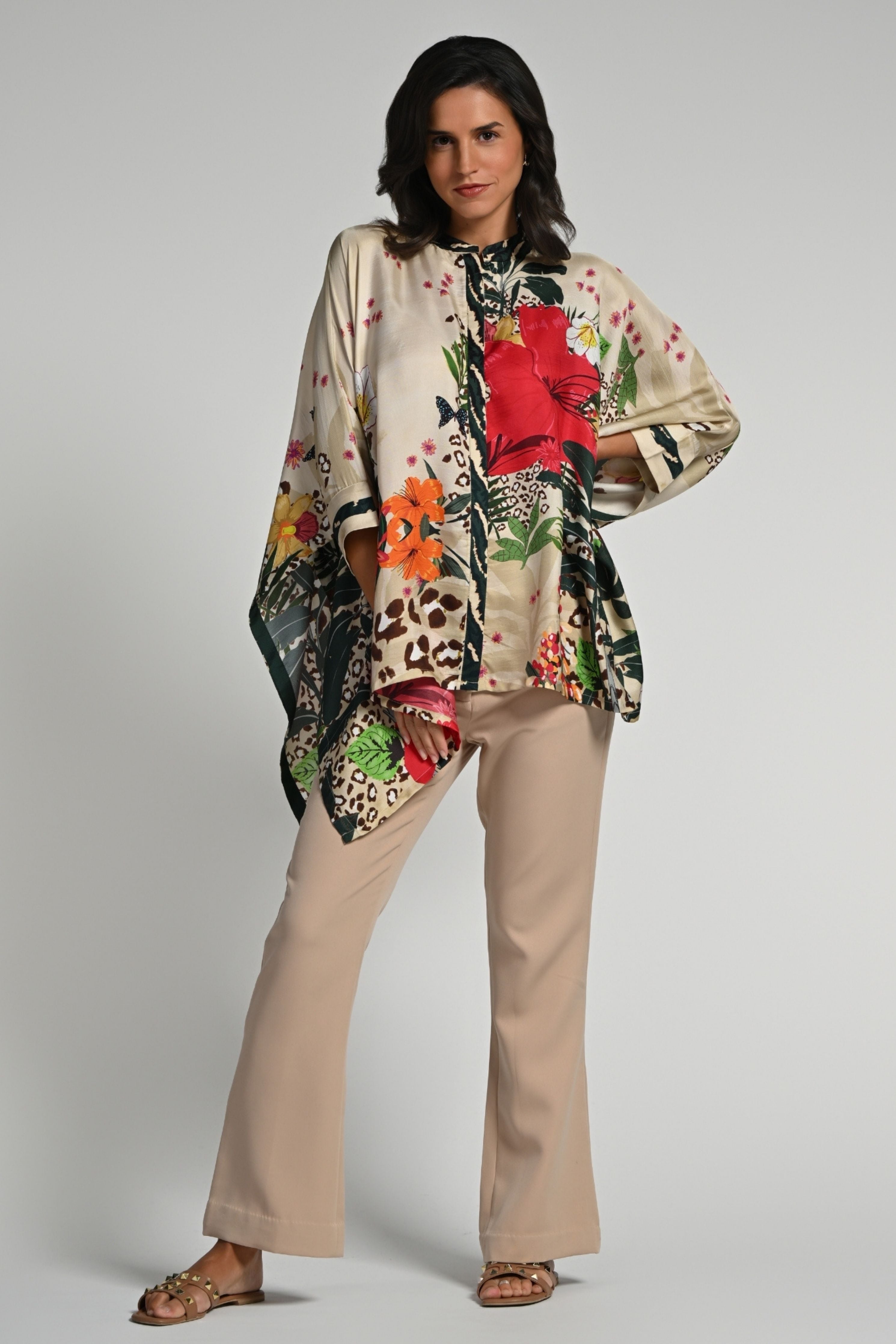 Jungle Rhapsody Silk Shirt
