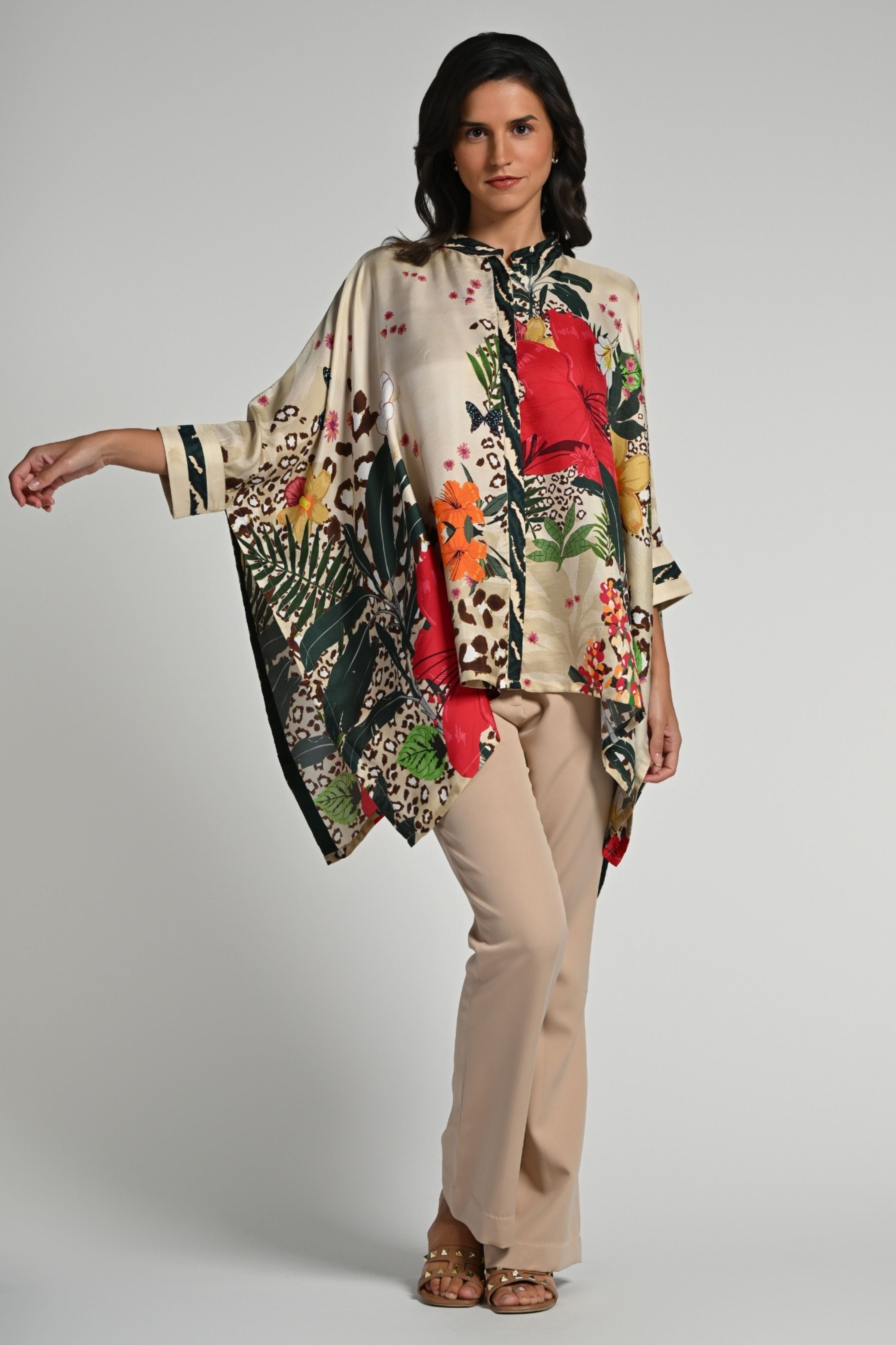 Jungle Rhapsody Silk Shirt