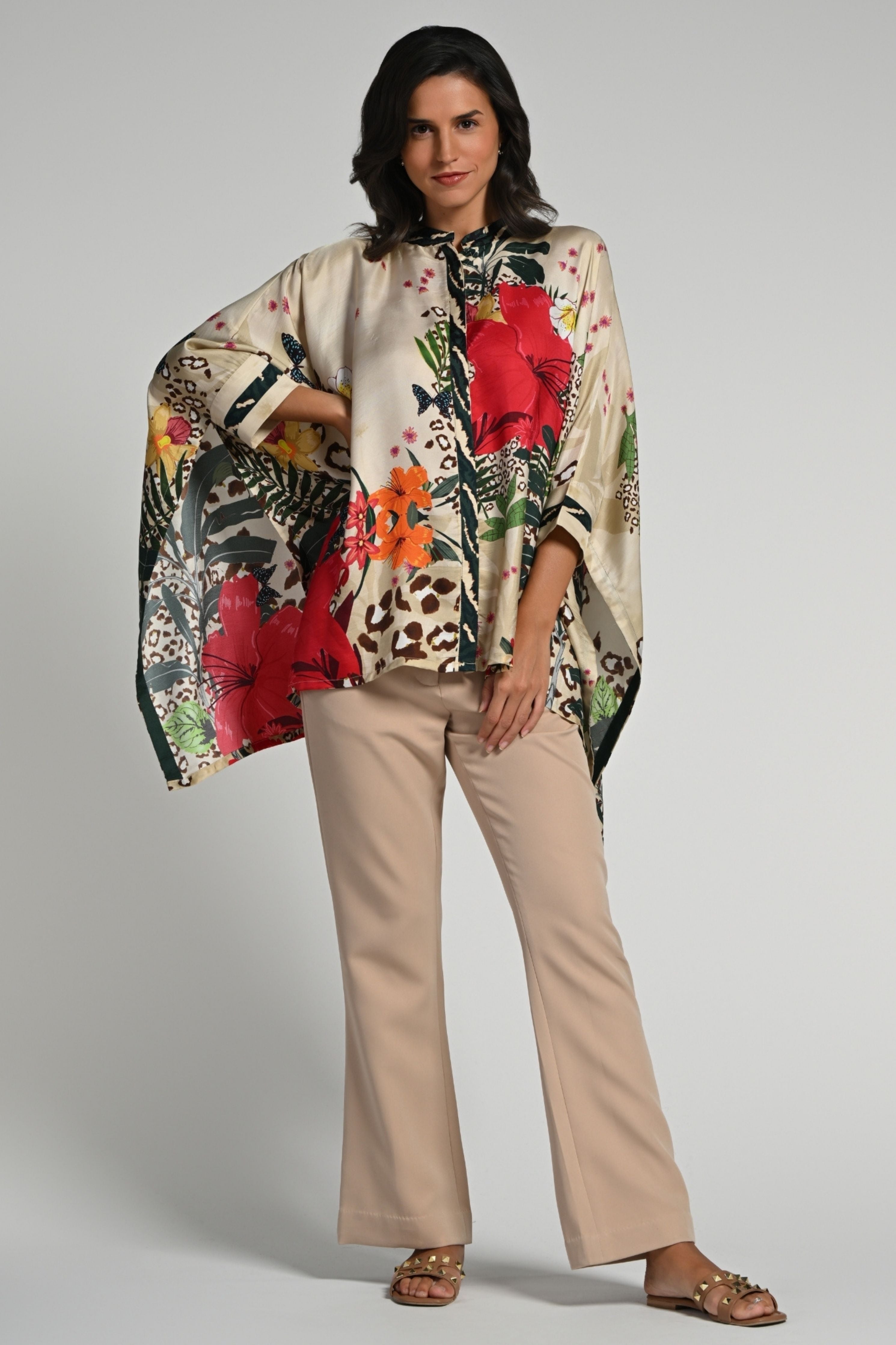 Jungle Rhapsody Silk Shirt
