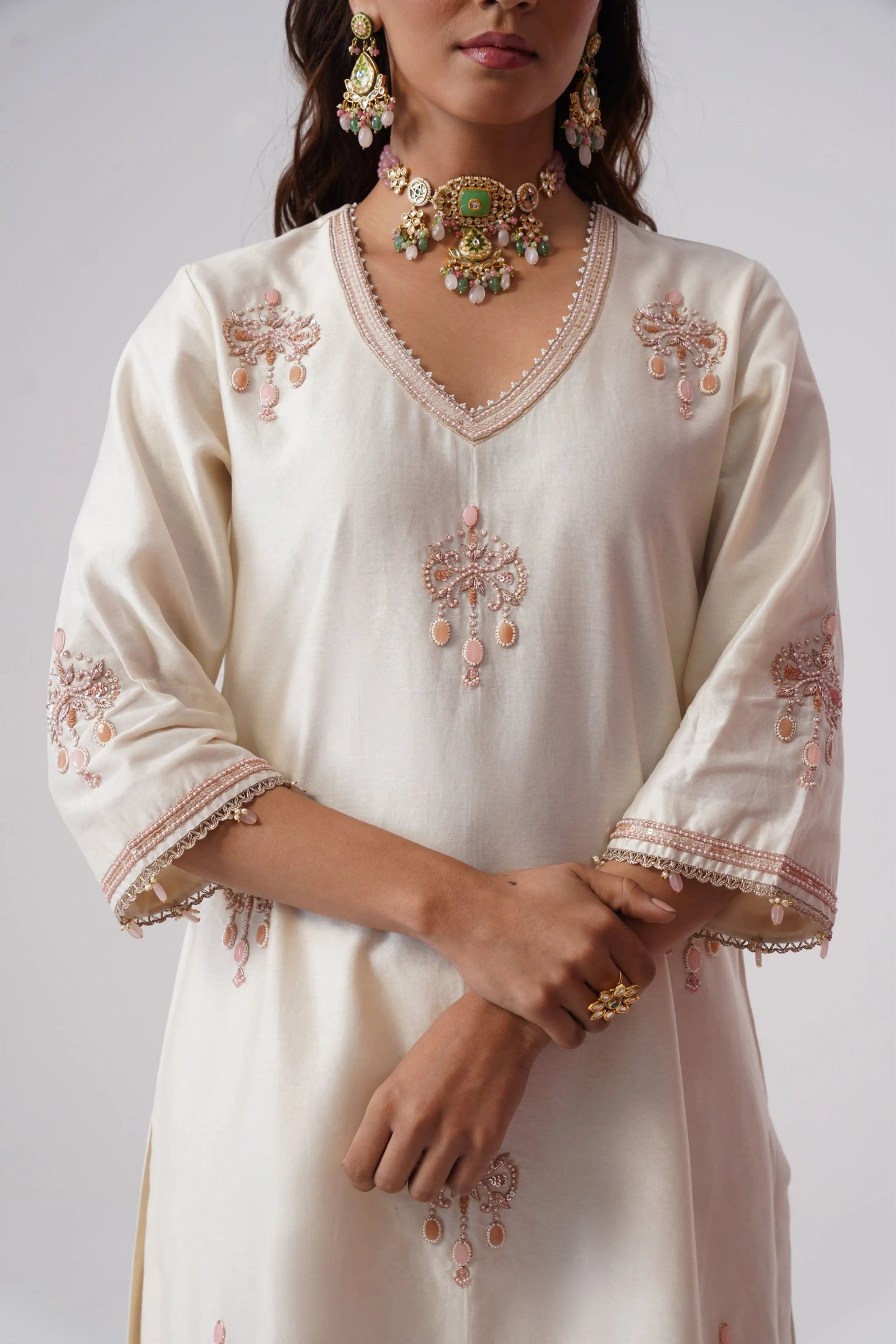 Mogra Kurta Set