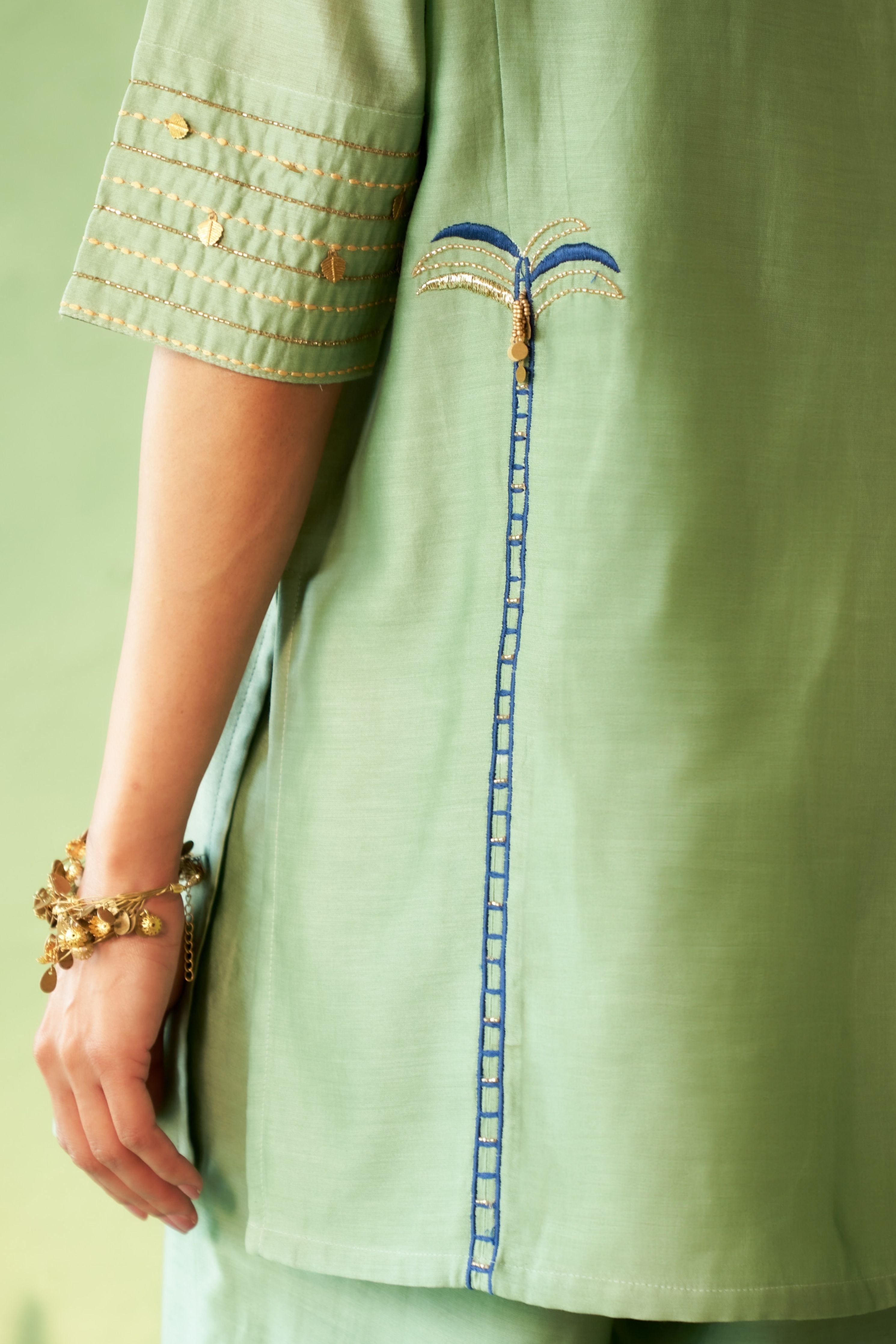 Tea Green Coord Set