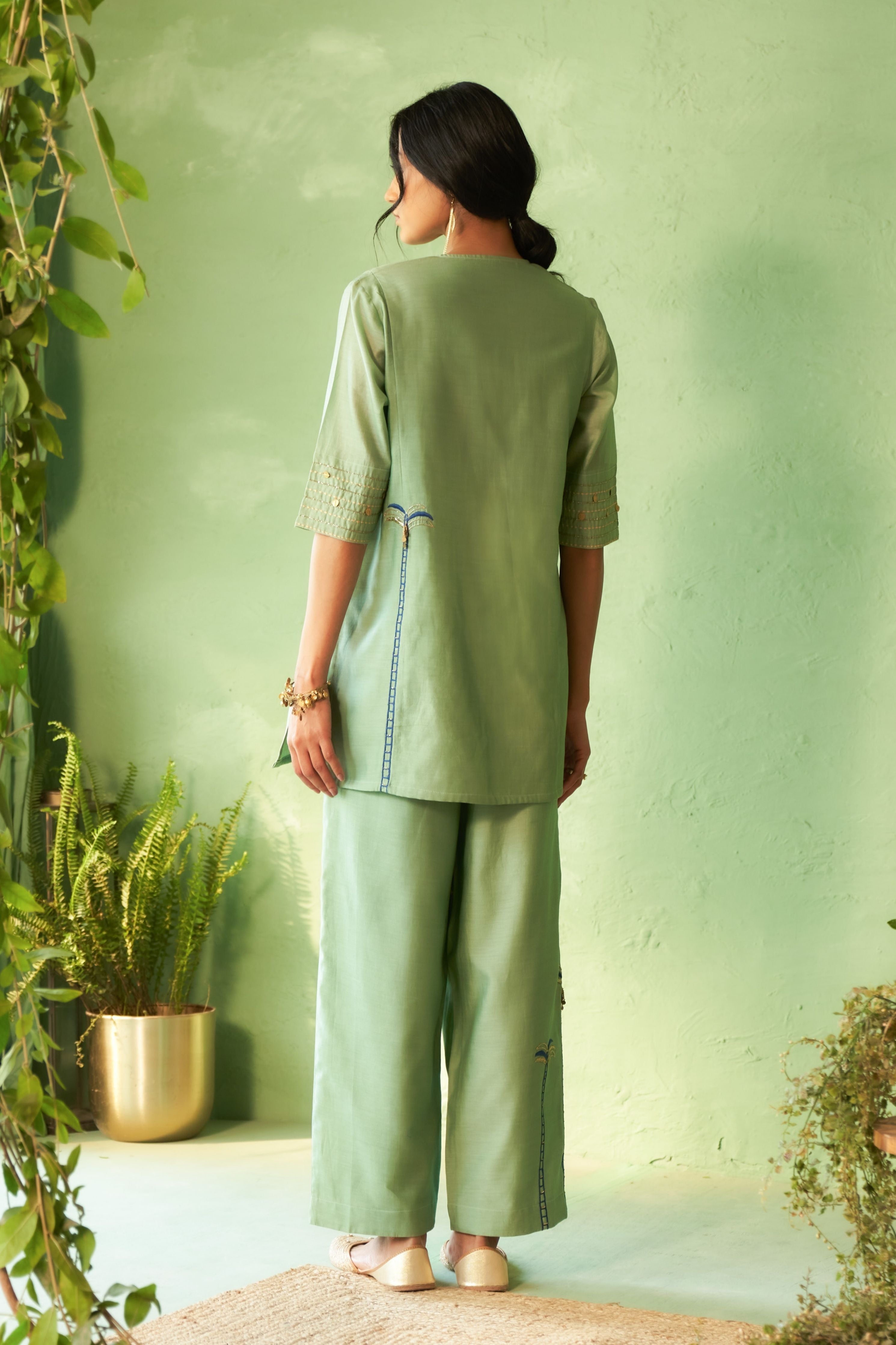 Tea Green Coord Set