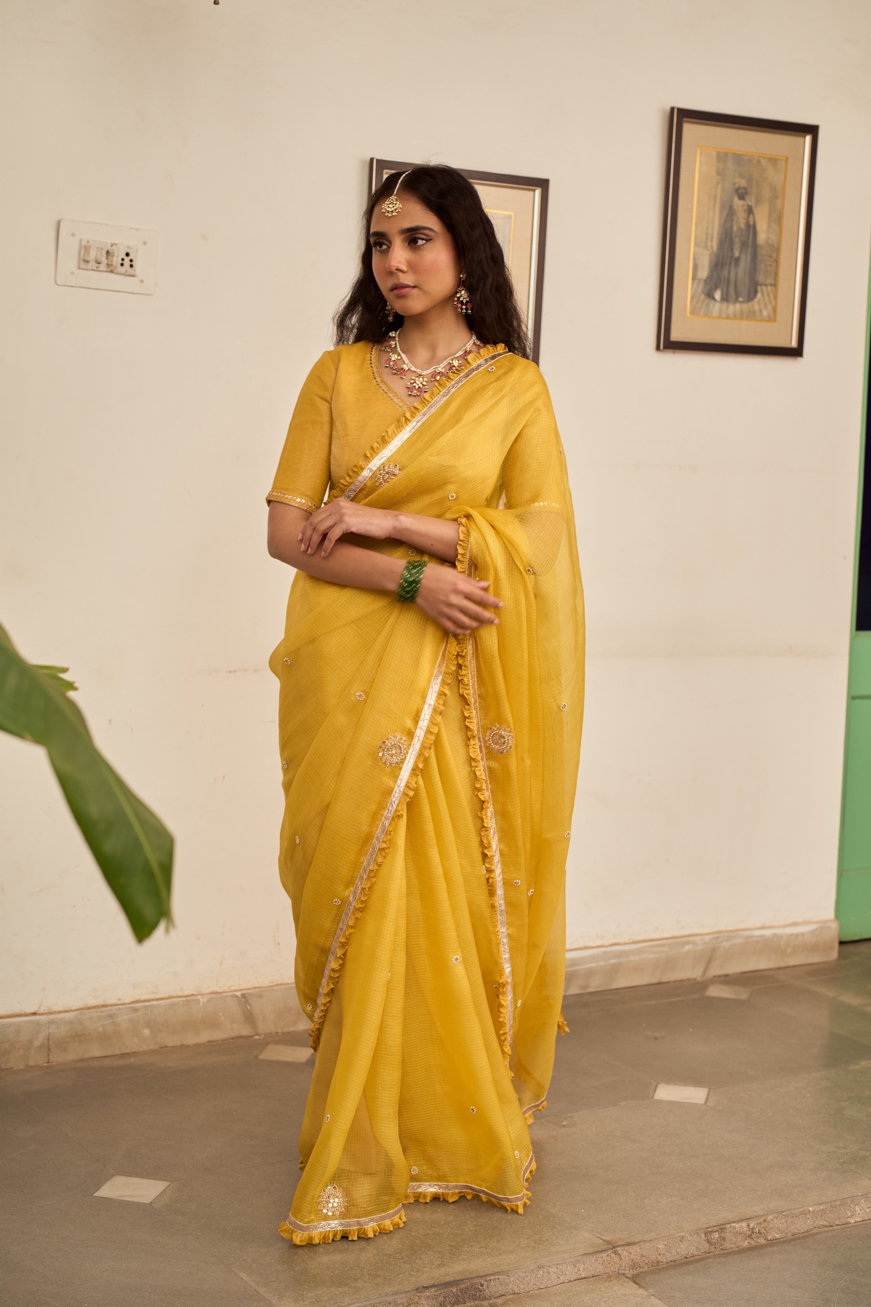 Basant kota Saree