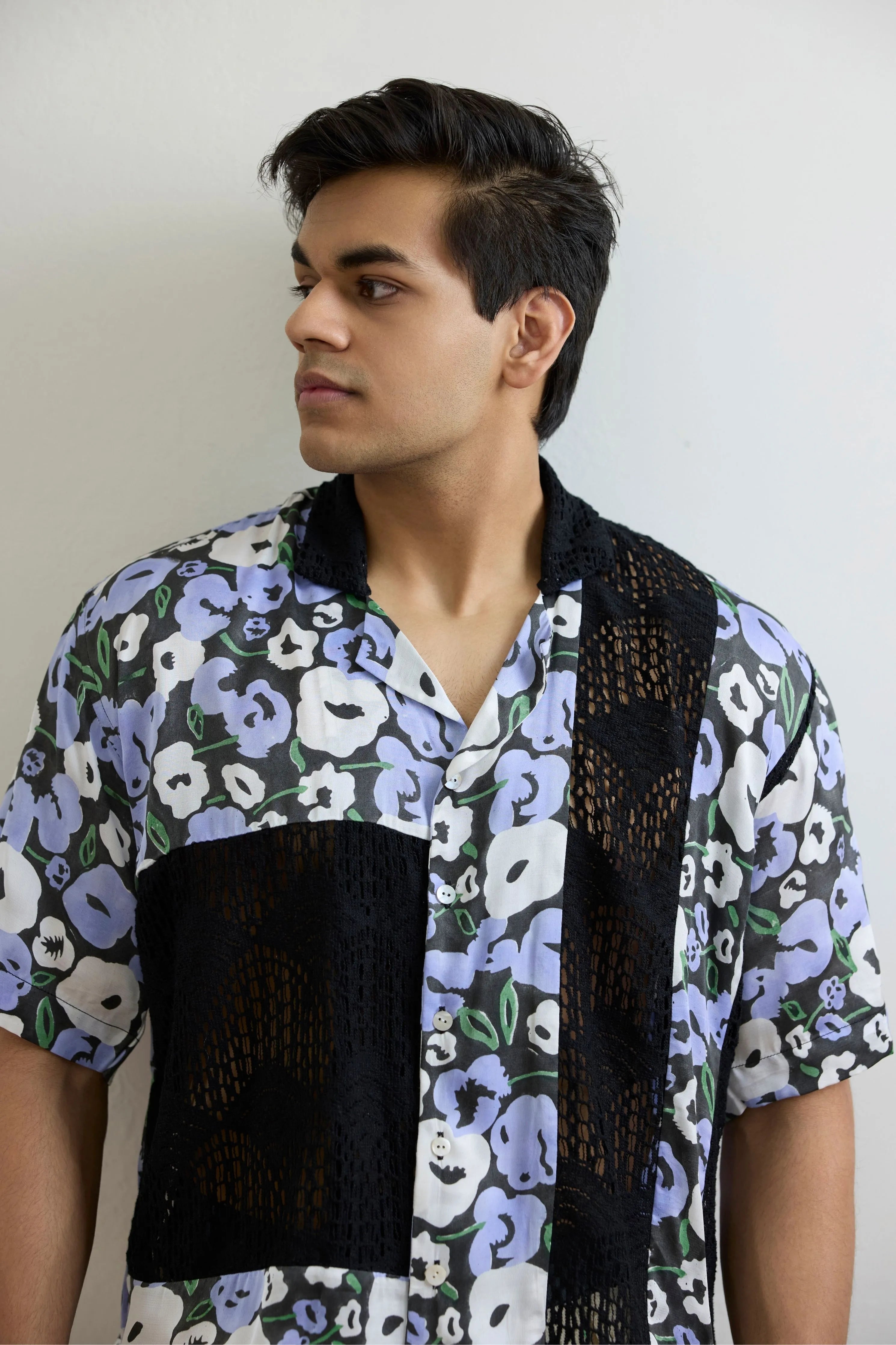 Moonflower Crochet Shirt