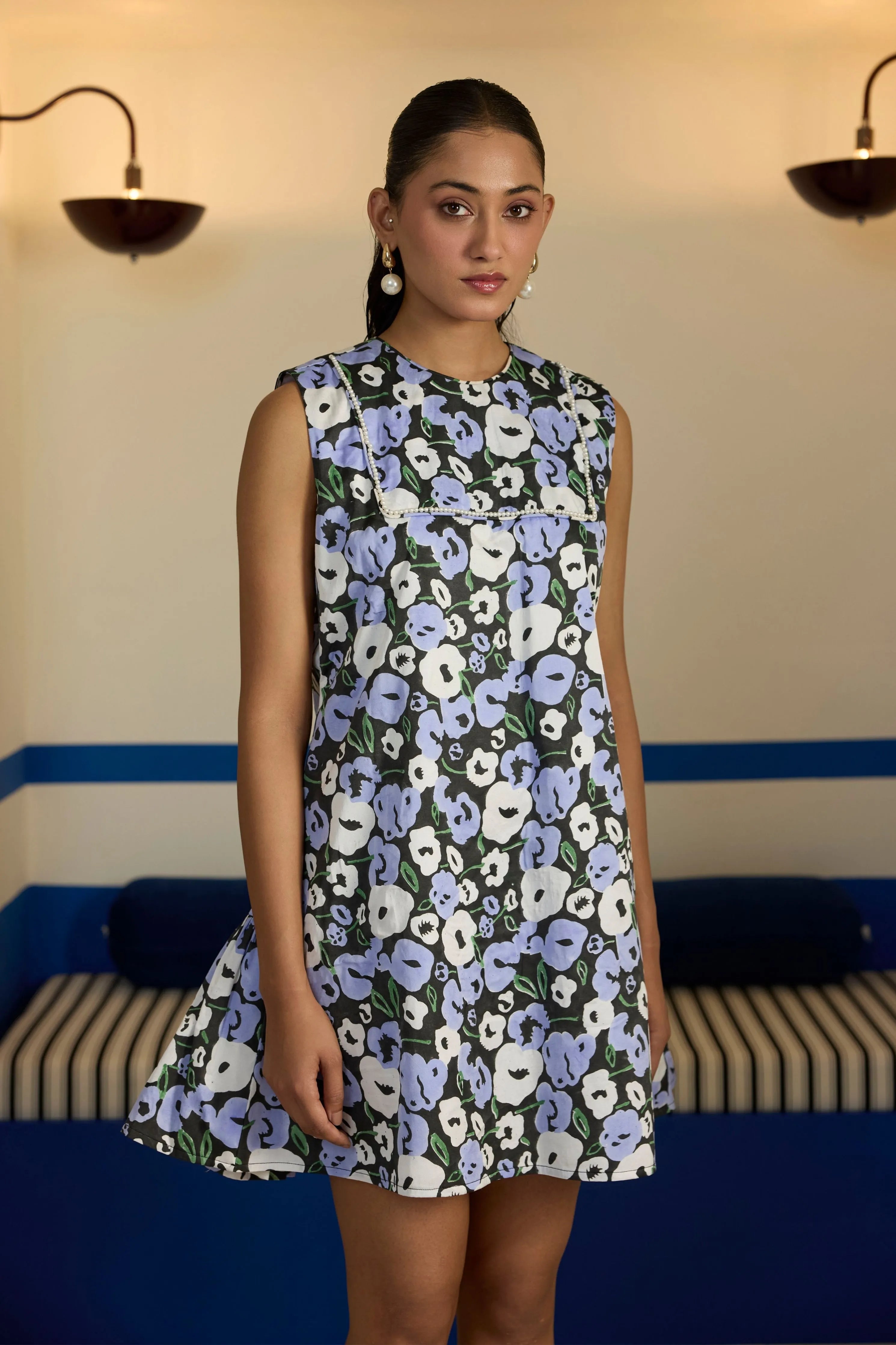 Moonflower Short Dress