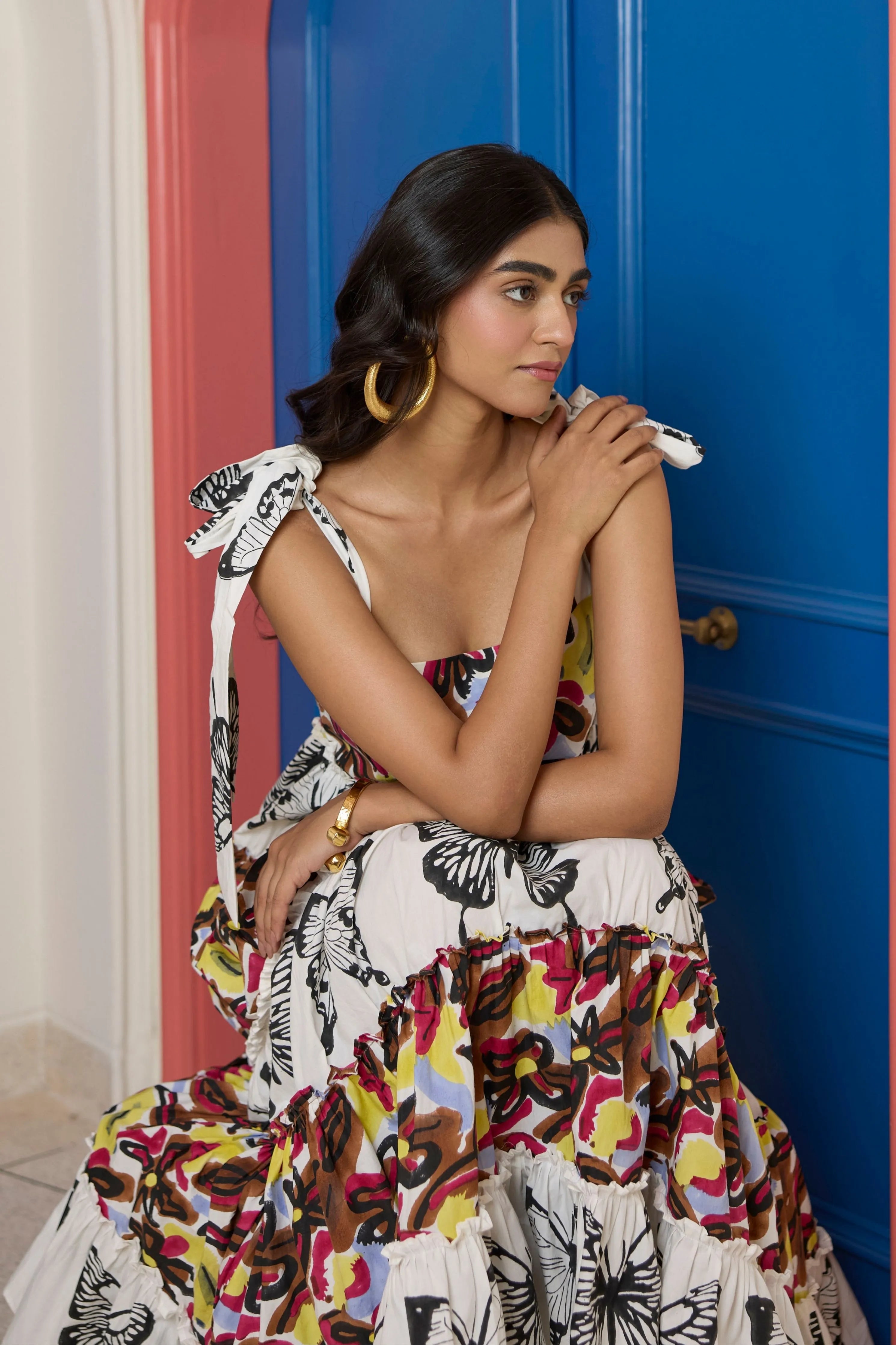 Statement Tier Maxi Dress