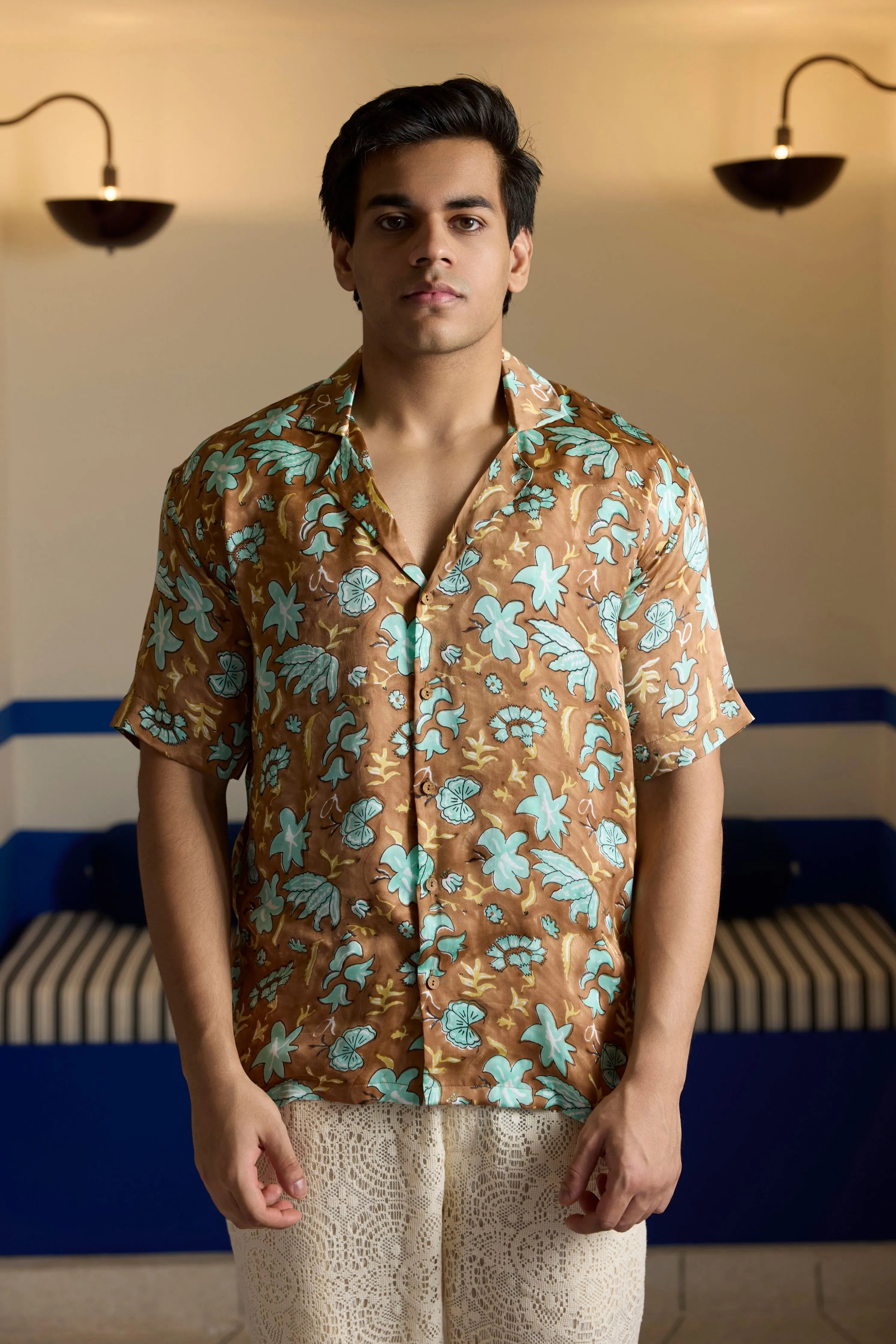 Umber Garden Resort Shirt