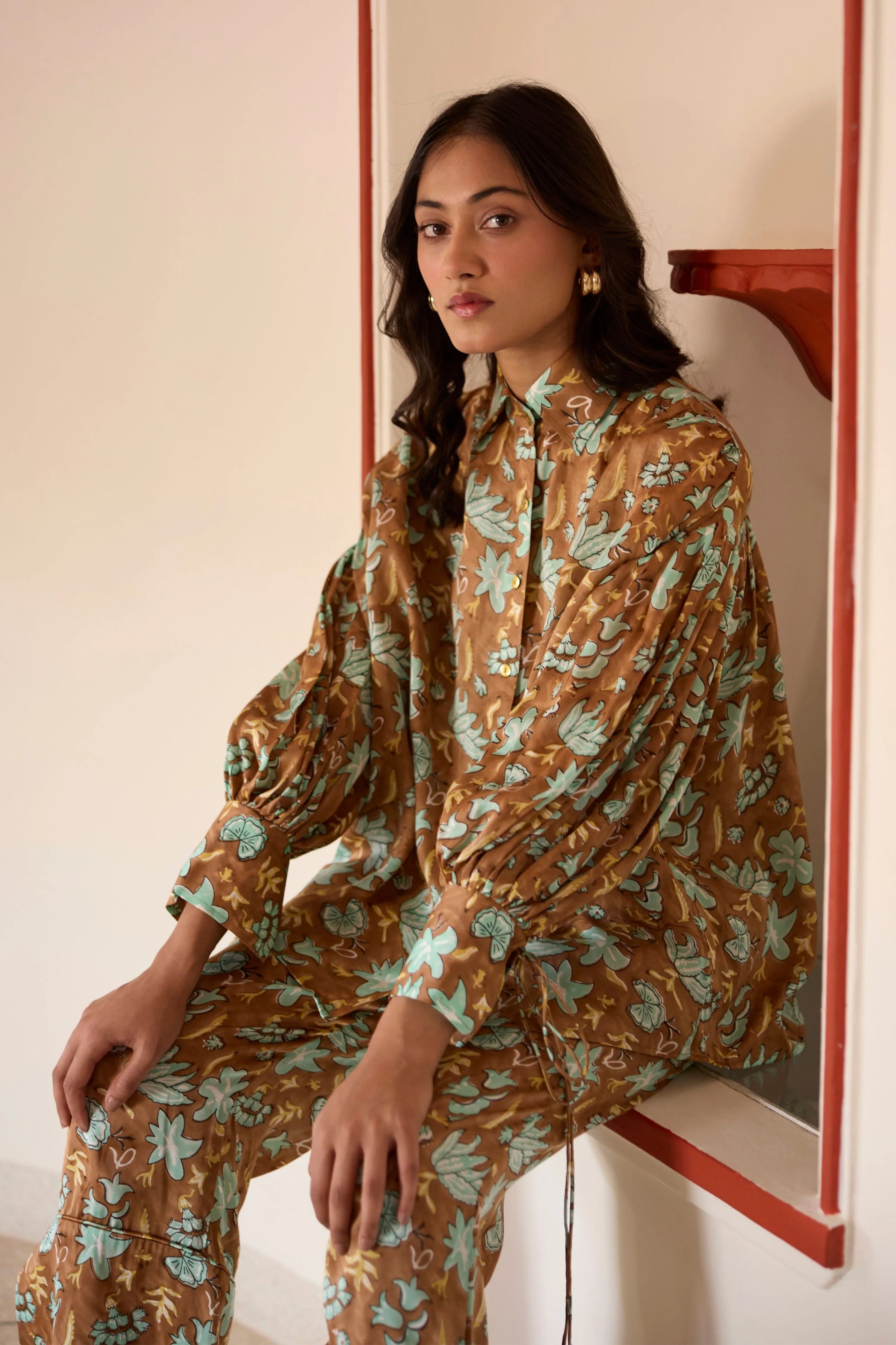 Umber Statement Co-ord Set