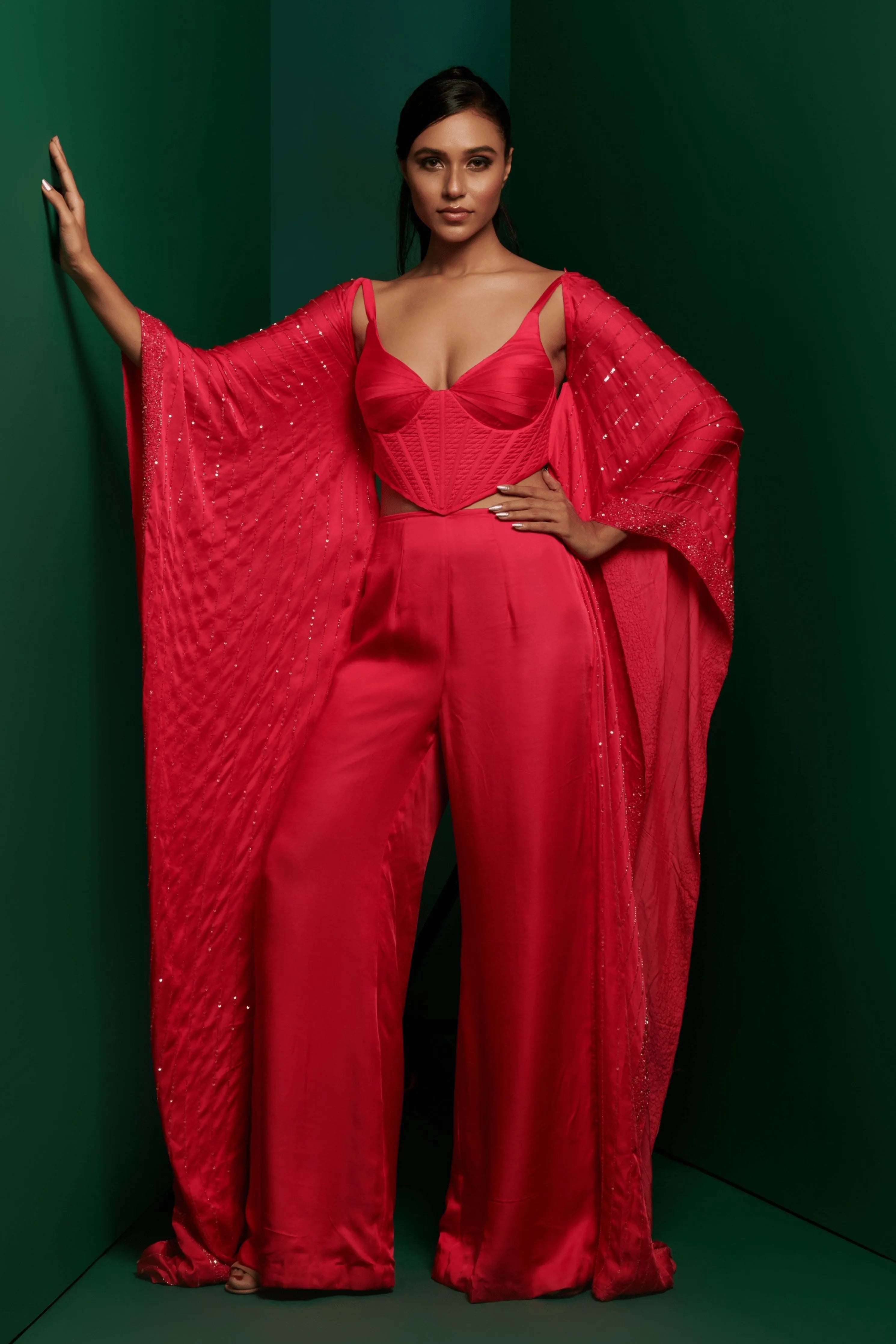 Neon Embellished Jumpsuit